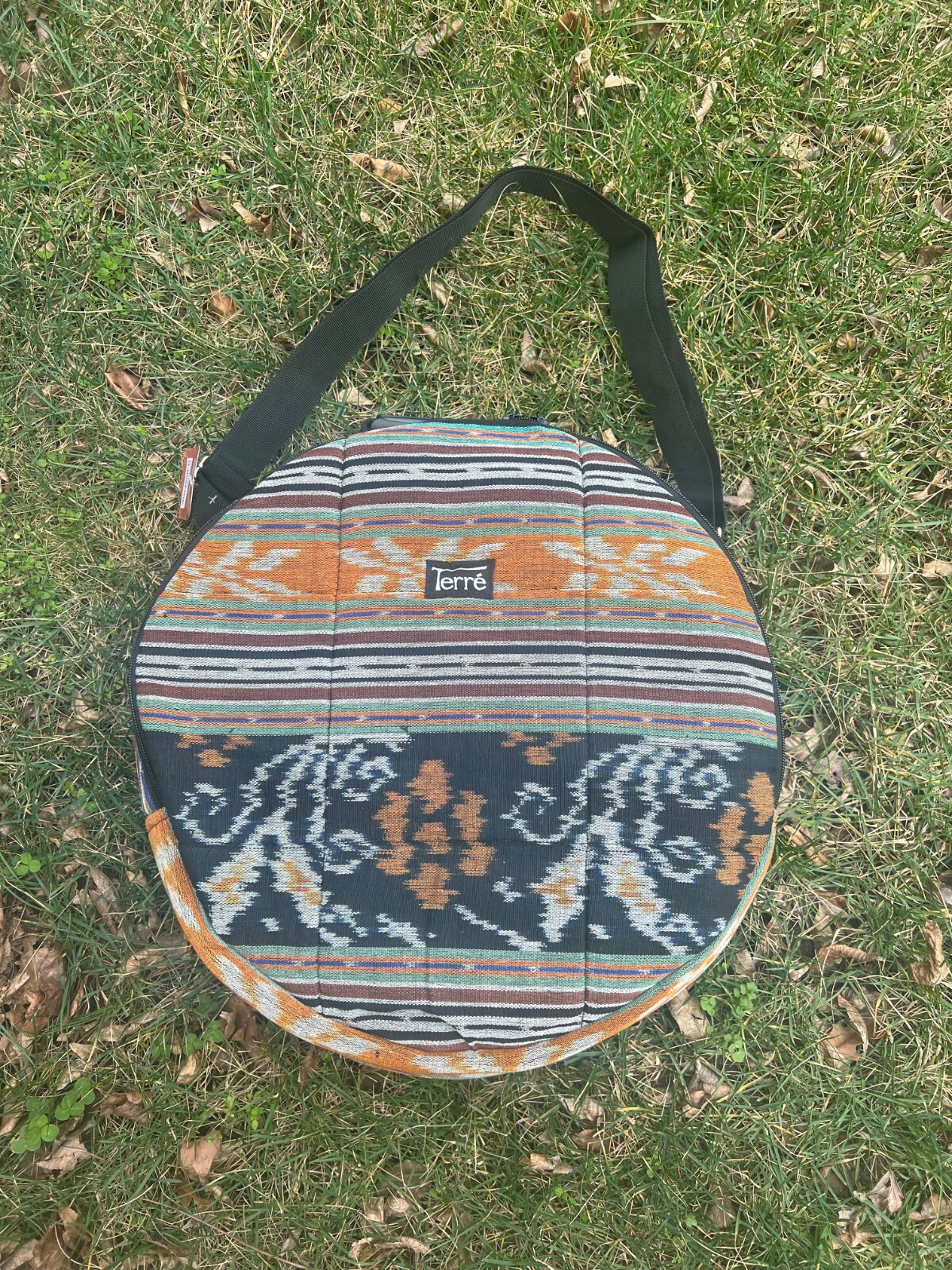 Bag Shaman drum 16 inch ekat Orange Color
