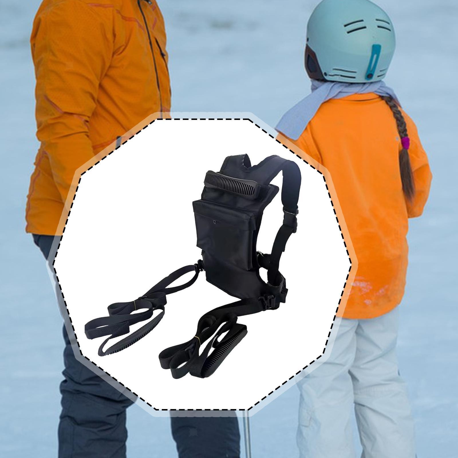 Kids Ski and Snowboard Harness Training Harness Beginners with Handle Teaching