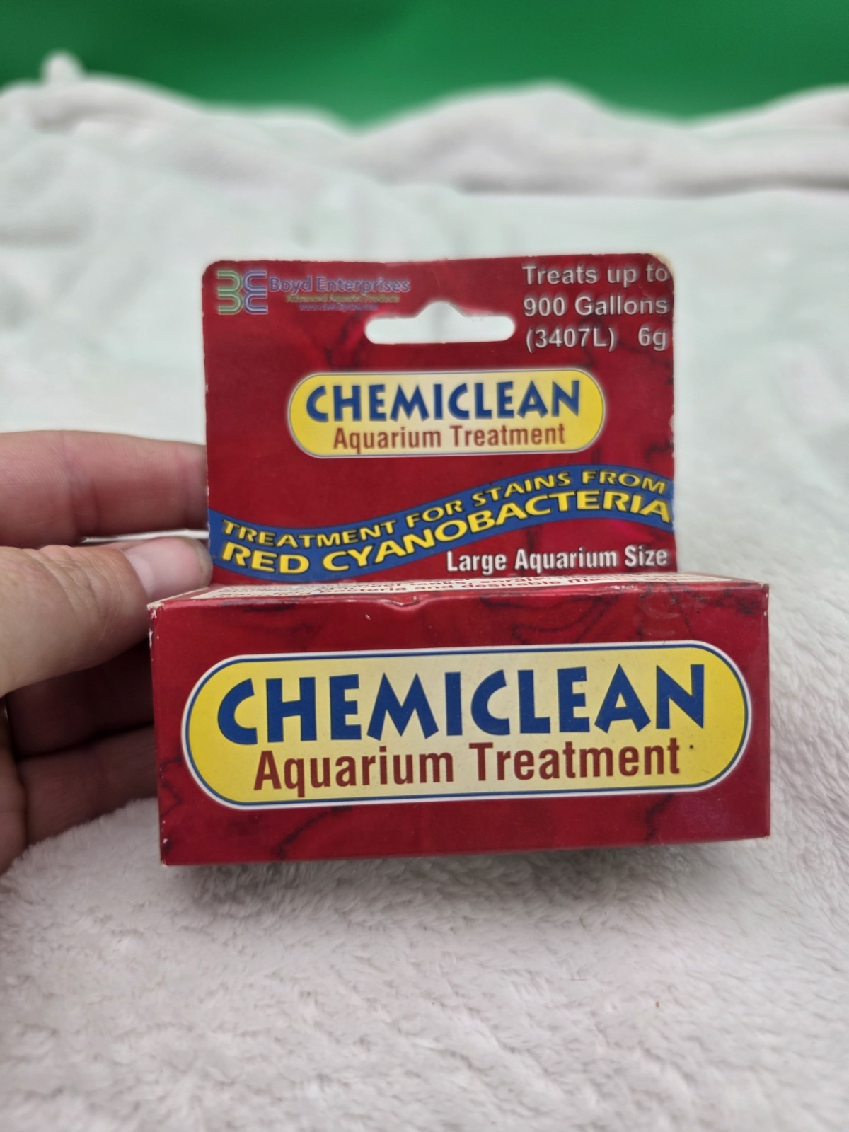 Boyd Chemi-Clean Red Slime Cyanobacteria Remover Triple Threat Treatment 6g