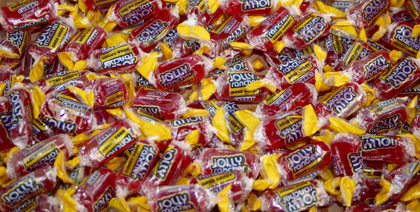 Jolly Ranchers CHERRY Candy  20 Pounds LBS. 320 oz. Cherry RED flavor only FRESH