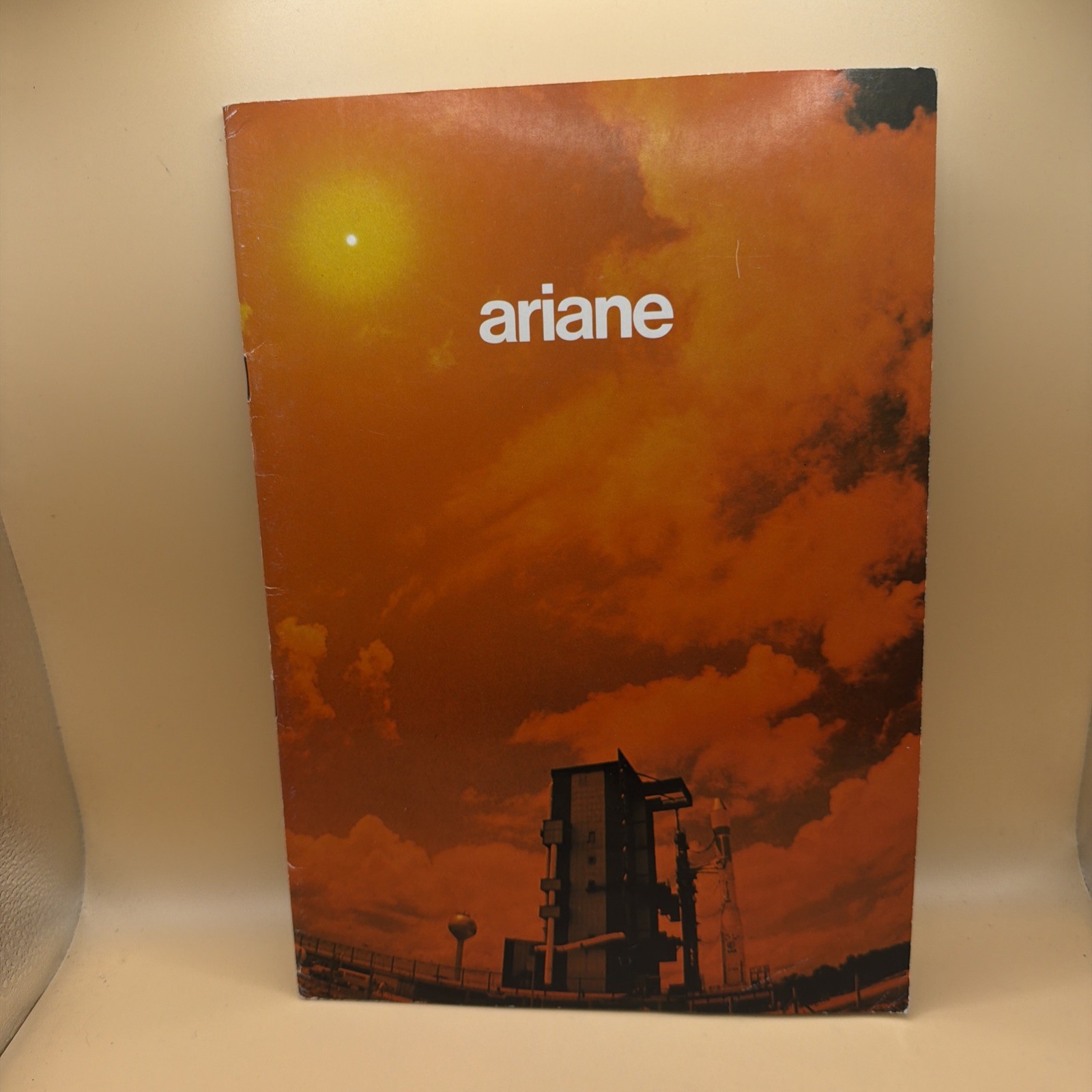 Ariane European Agency Satellite Publicity Brochure 1970s space rocket nasa