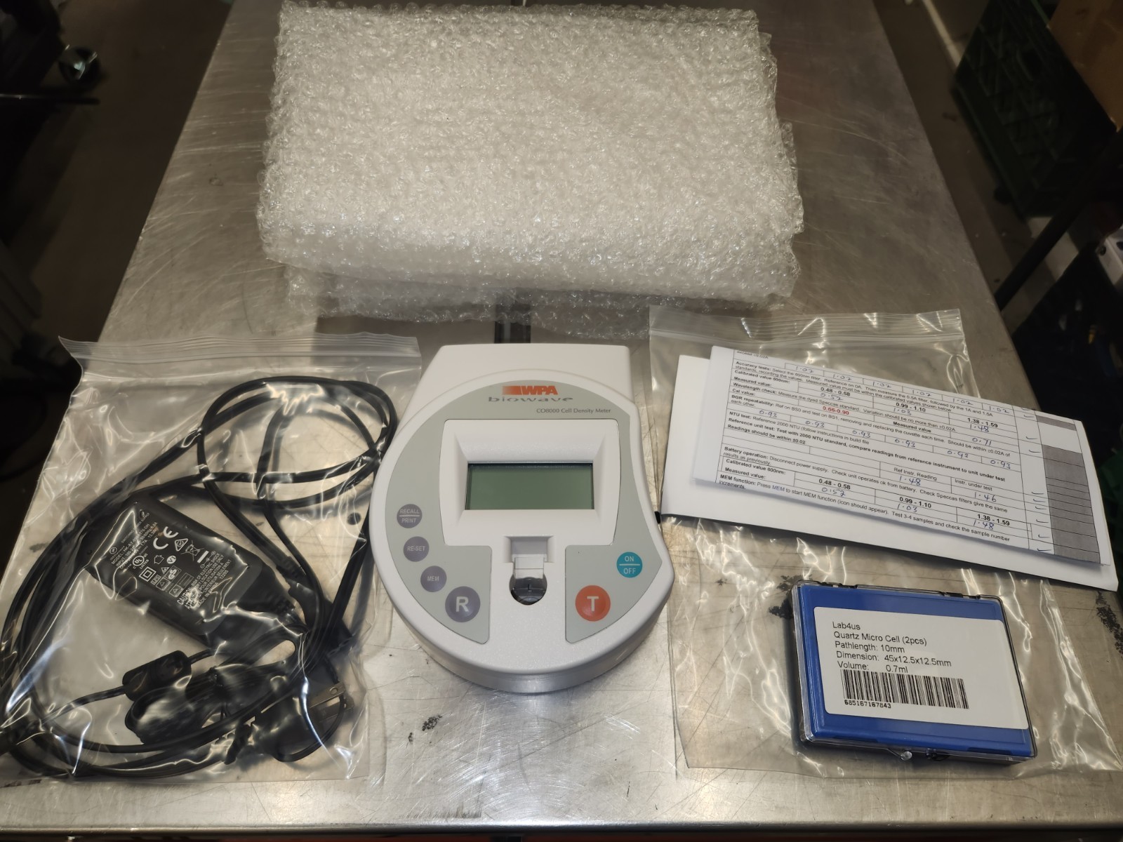 Biowave WPA CO8000 Cell Density Meter