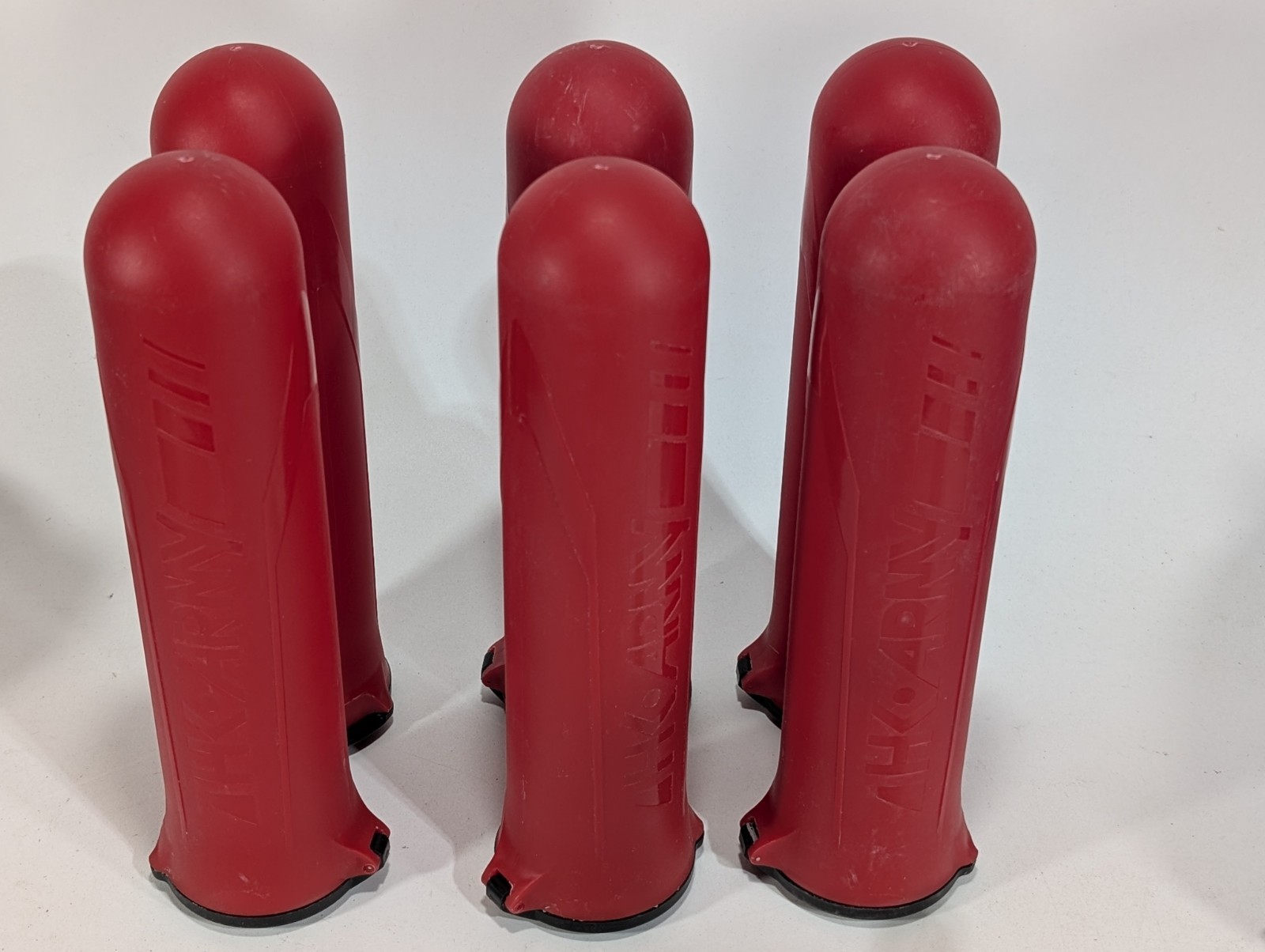 HK Army (6 Pack) 150 Round HSTL Paintball Pod - Red