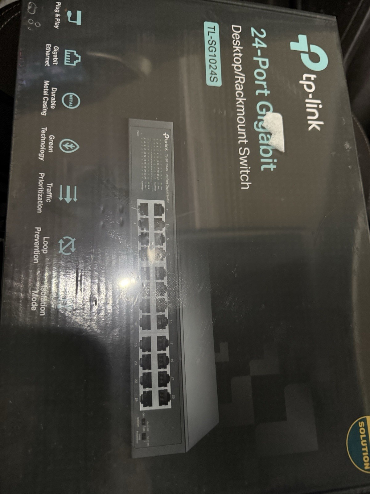 Hardware Controller - Black. 24 Port