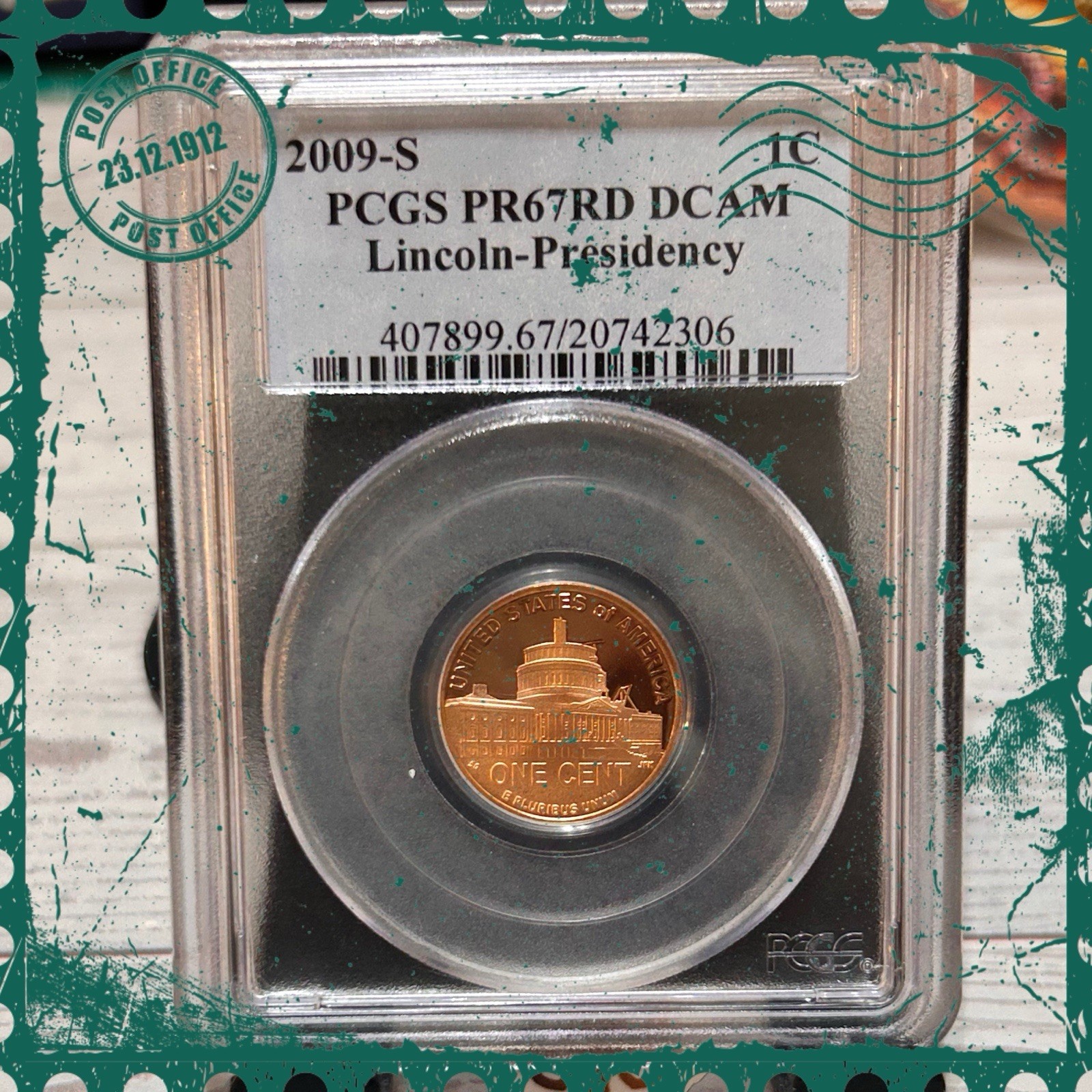 2009 S LINCOLN CENT BICENTENNIAL 1C Presidency  PCGS PR67RD DCAM