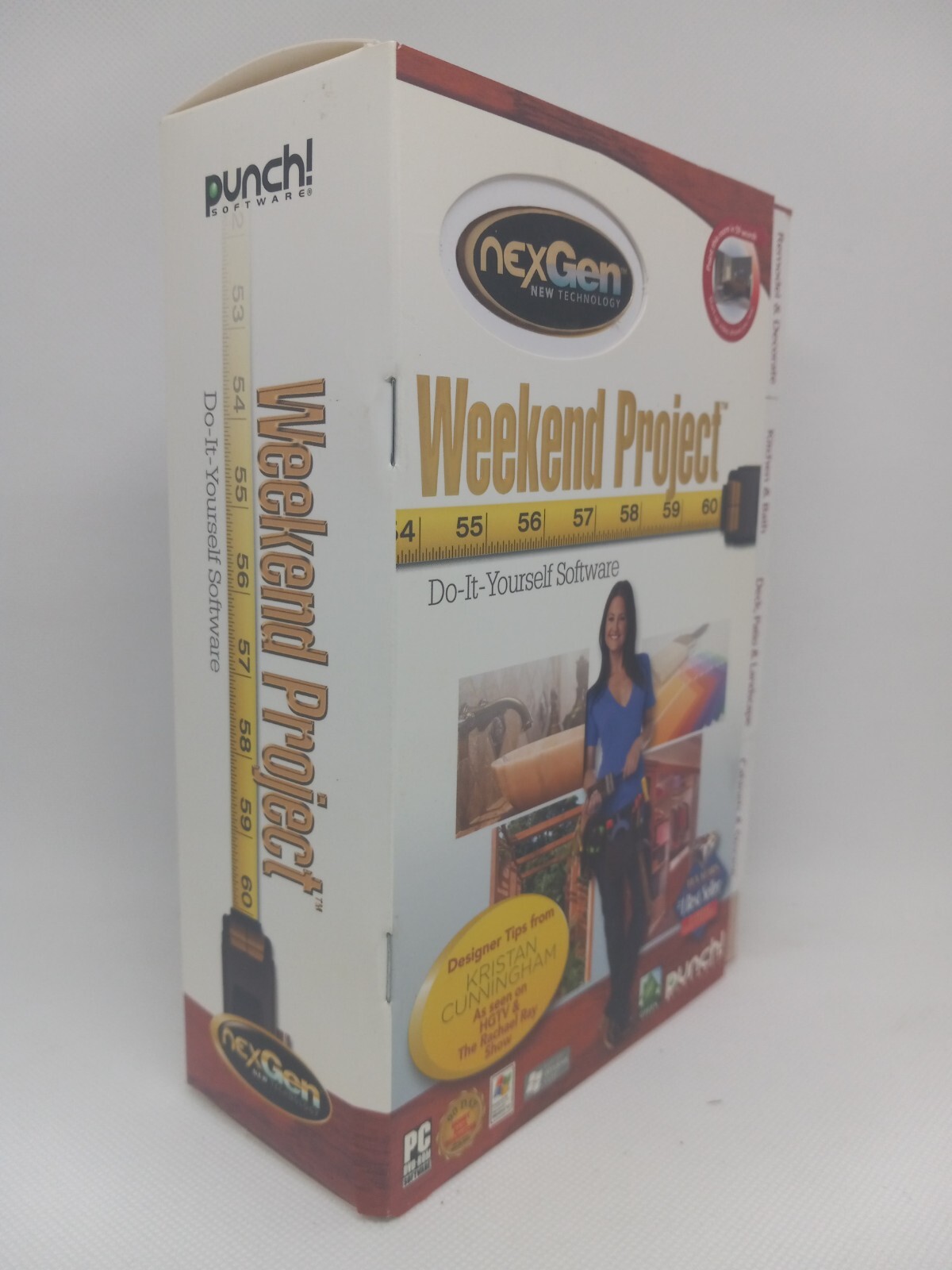 Punch! Weekend Project with NexGen Technology * Brand New * Windows XP or Higher