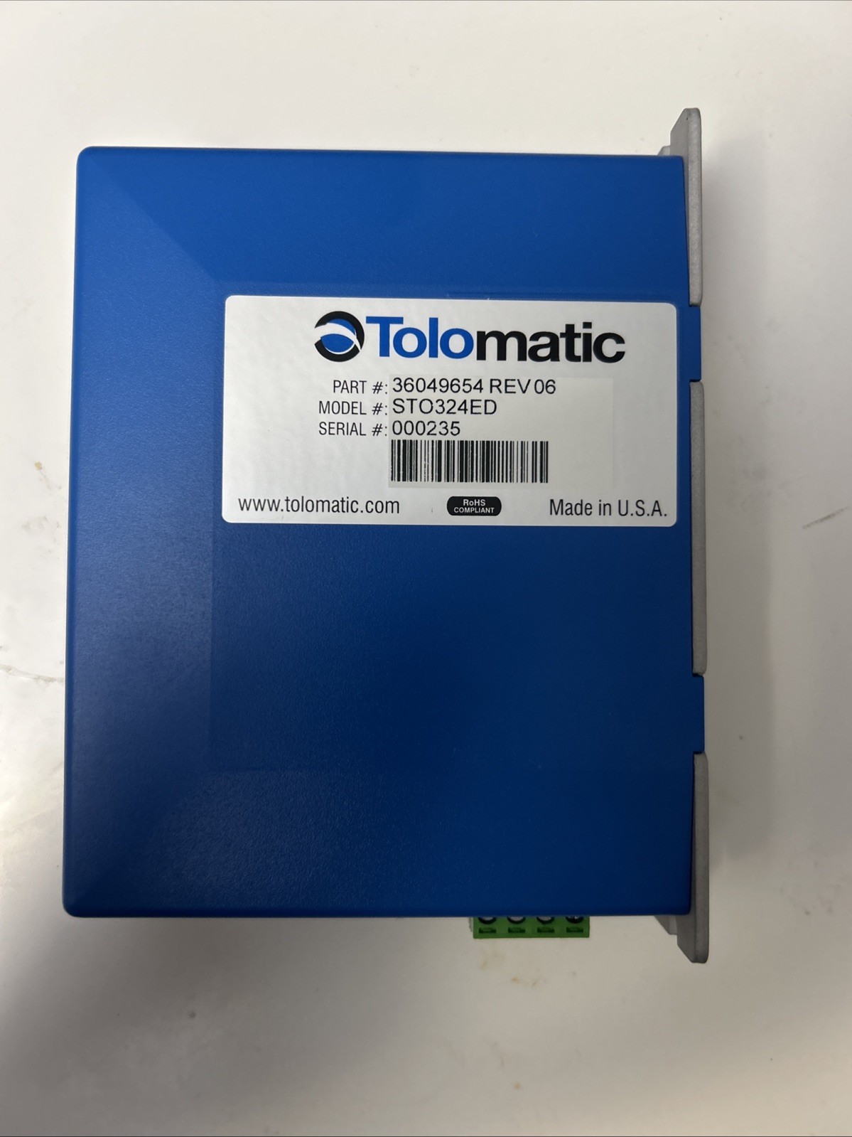 Tolomatic 36049651 Rev 06 ACS Stepper Drive Controller, ST0324SD