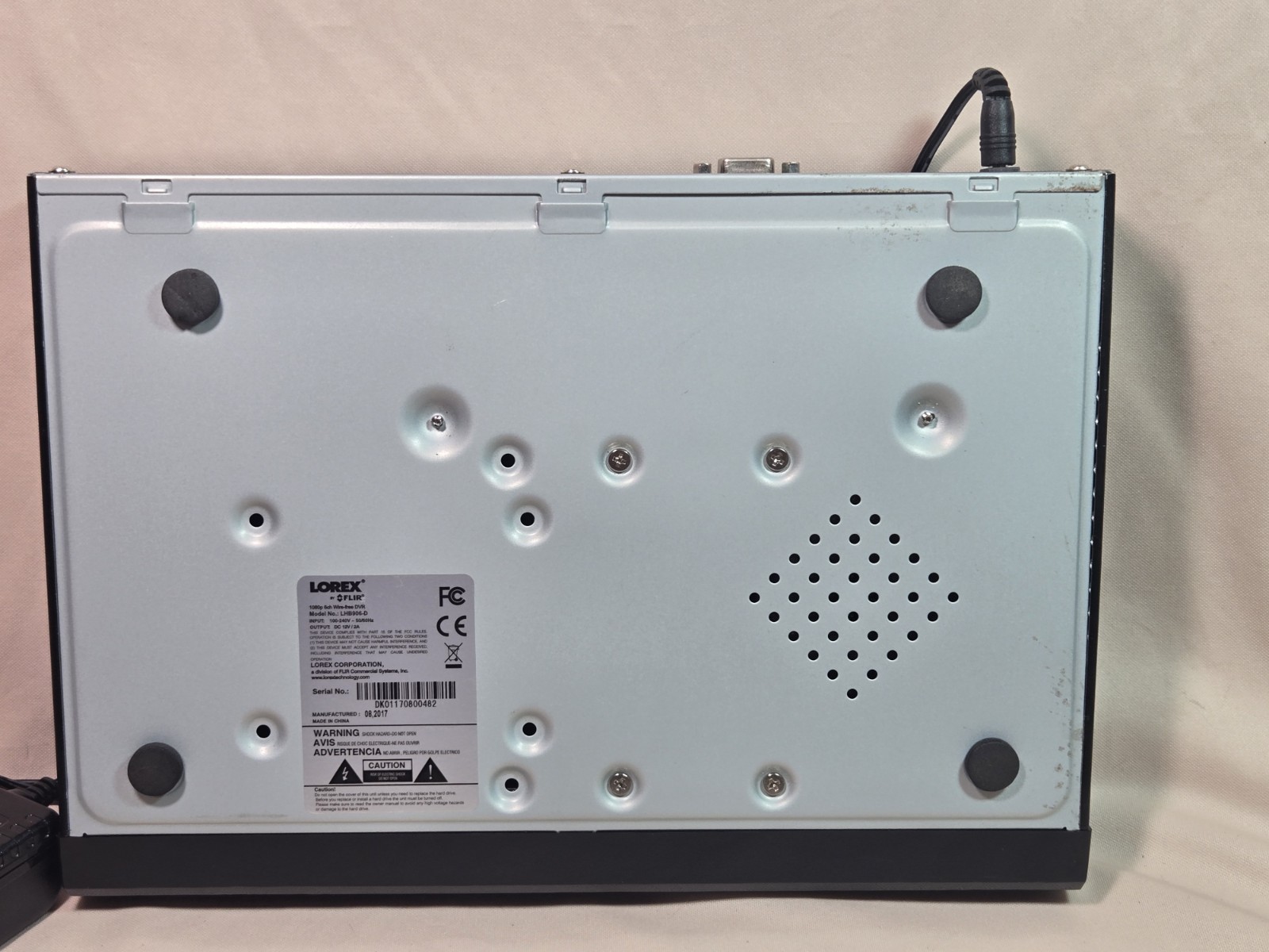Lorex LHB906-D Wire-Free HD Security DVR w/ Remote & Mouse - No Cameras