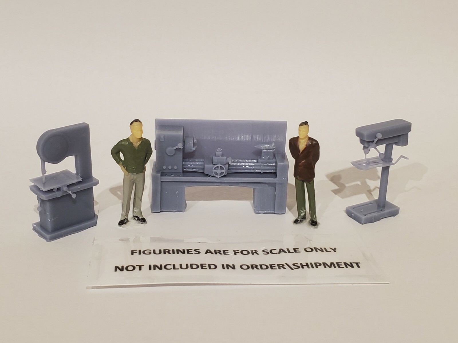 O scale Machine Shop - Model Railroad - Dioramas A Grade