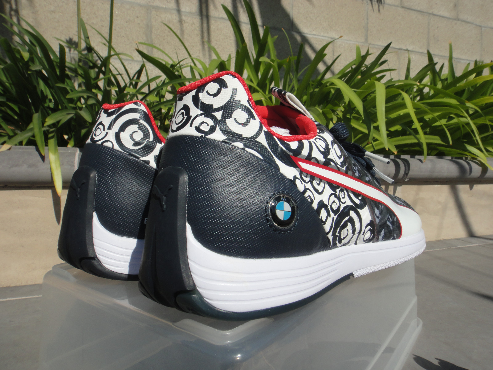 PUMA & BMW Collaboration, Evospeed 1.4, Team Blue/White Camo Mens 9.5, 10 or 11M