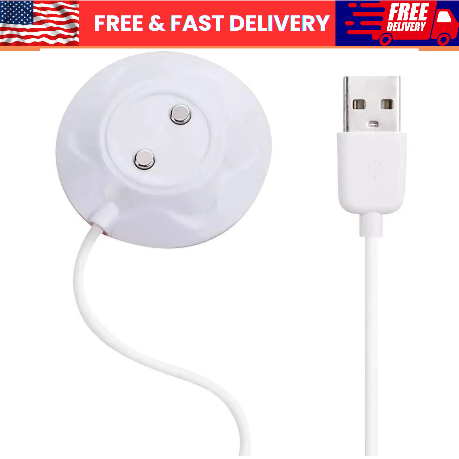 Adorime Rose Toy Charger, Adapter USB Magnetic Fast Charging Cable Cord for Rose