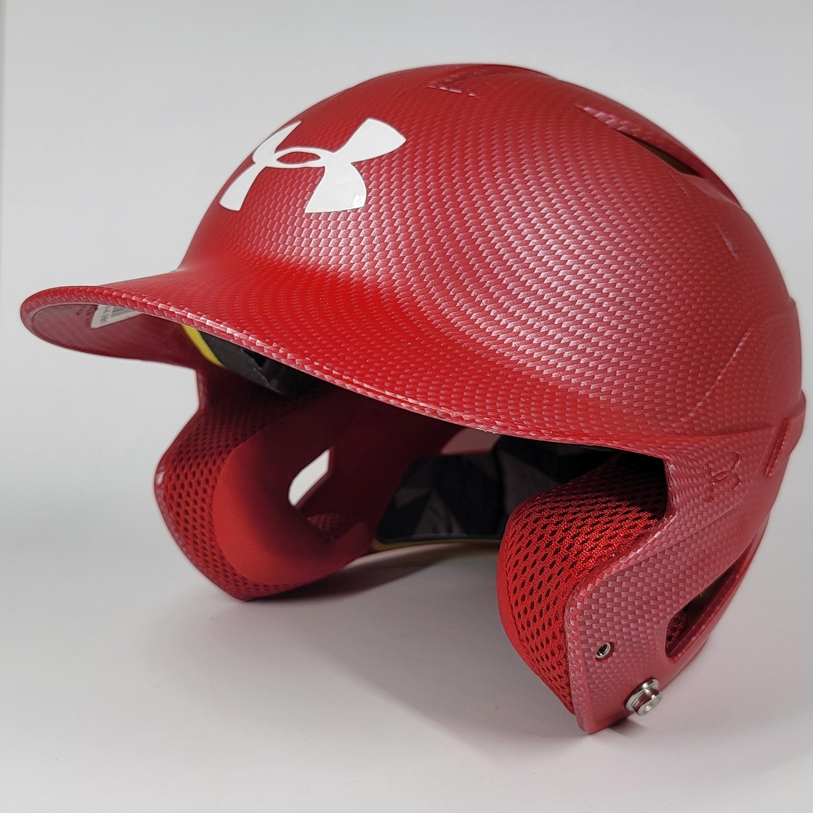 Under Armour Converge Youth Baseball Softball Batting Helmet Red UABH2-110 OSFA