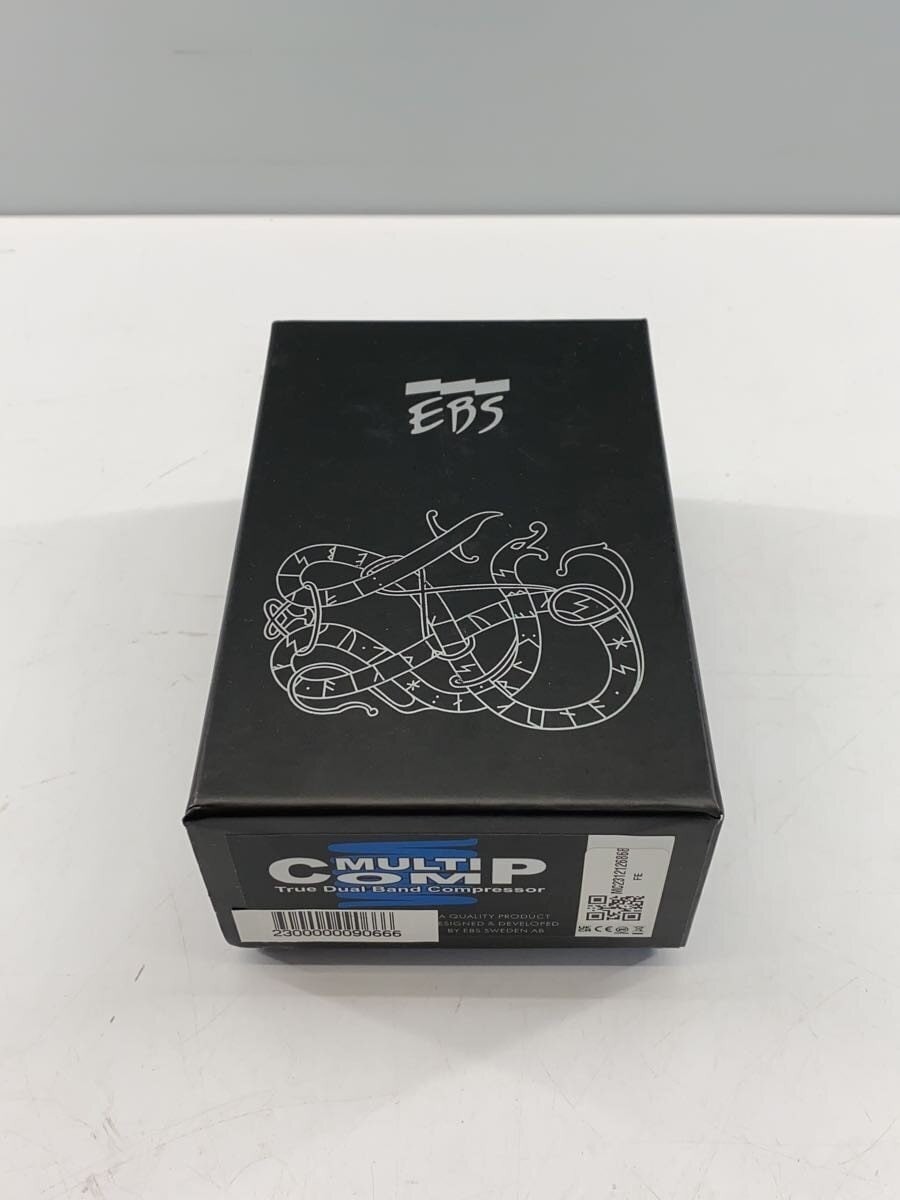 EBS MultiComp Blue Label Bass Compressor Pedal Analog True Bypass Studio Quality