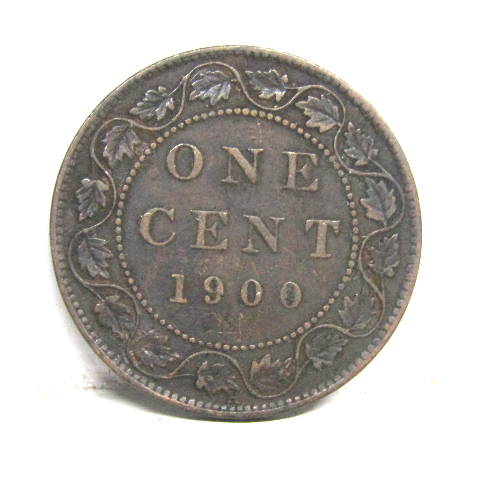 Canada 1900 One Cent Coin #71