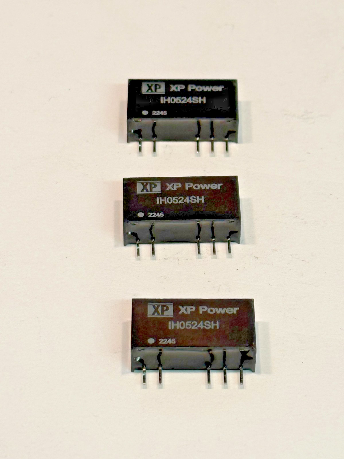 (3 PIECE LOT) IH0524SH, XP POWER DC DC CONVERTER +/-24V 2W, ROHS