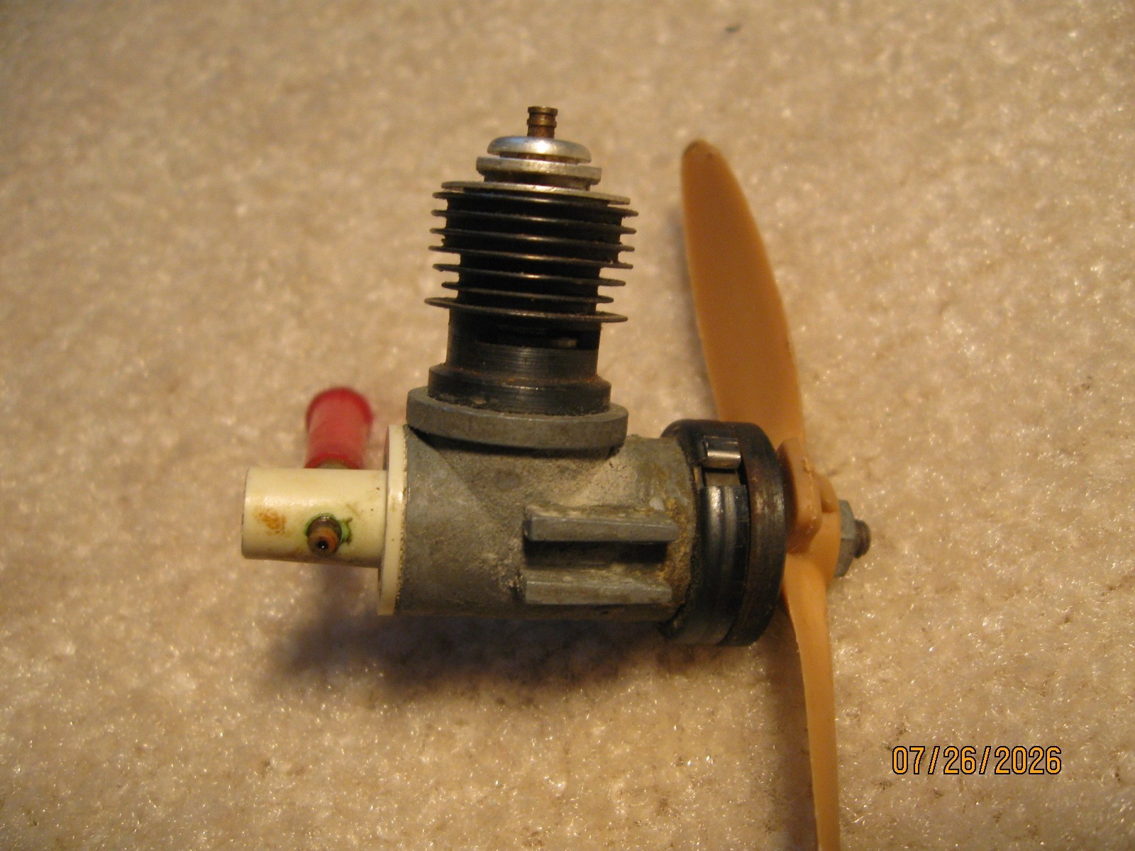 TESTORS .049 "PIPE BOMB" GLOW MODEL AIRPLANE ENGINE