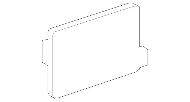 Genuine Mercedes-Benz Retaining Plate 292-885-00-11