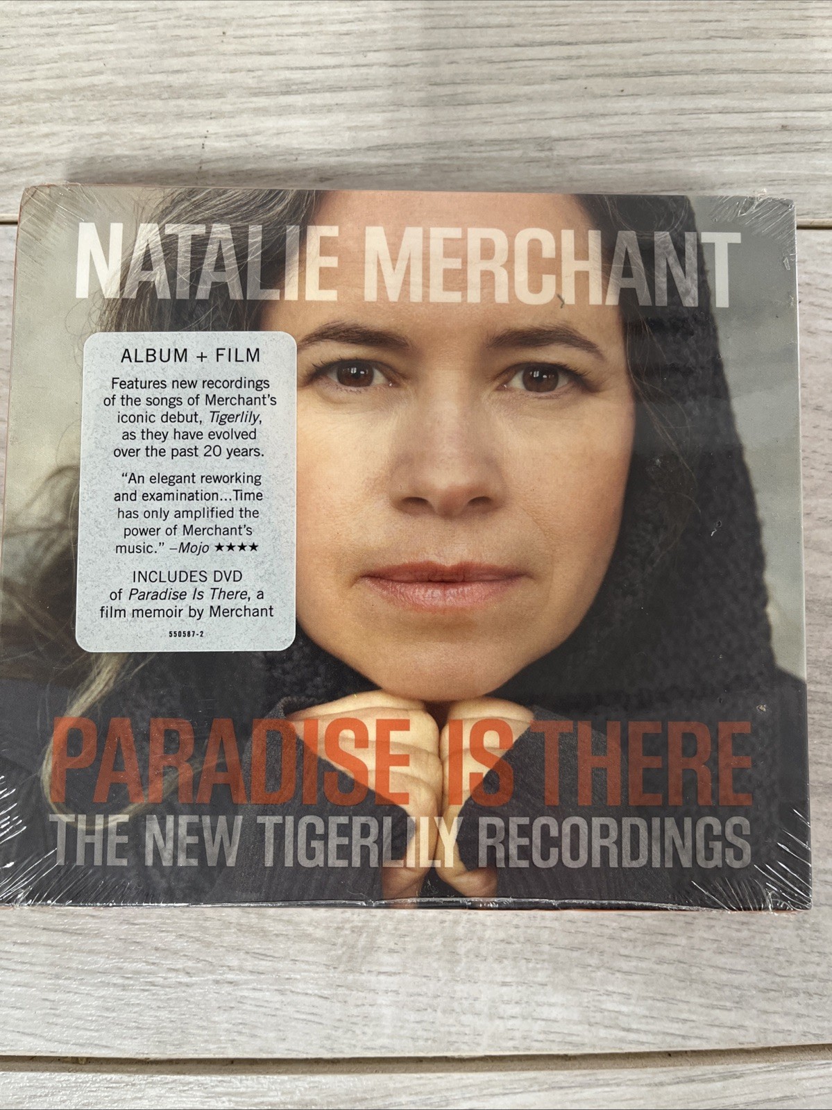 Paradise Is There: The New Tigerlily Recordings by Natalie Merchant (CD+DVD) NEW