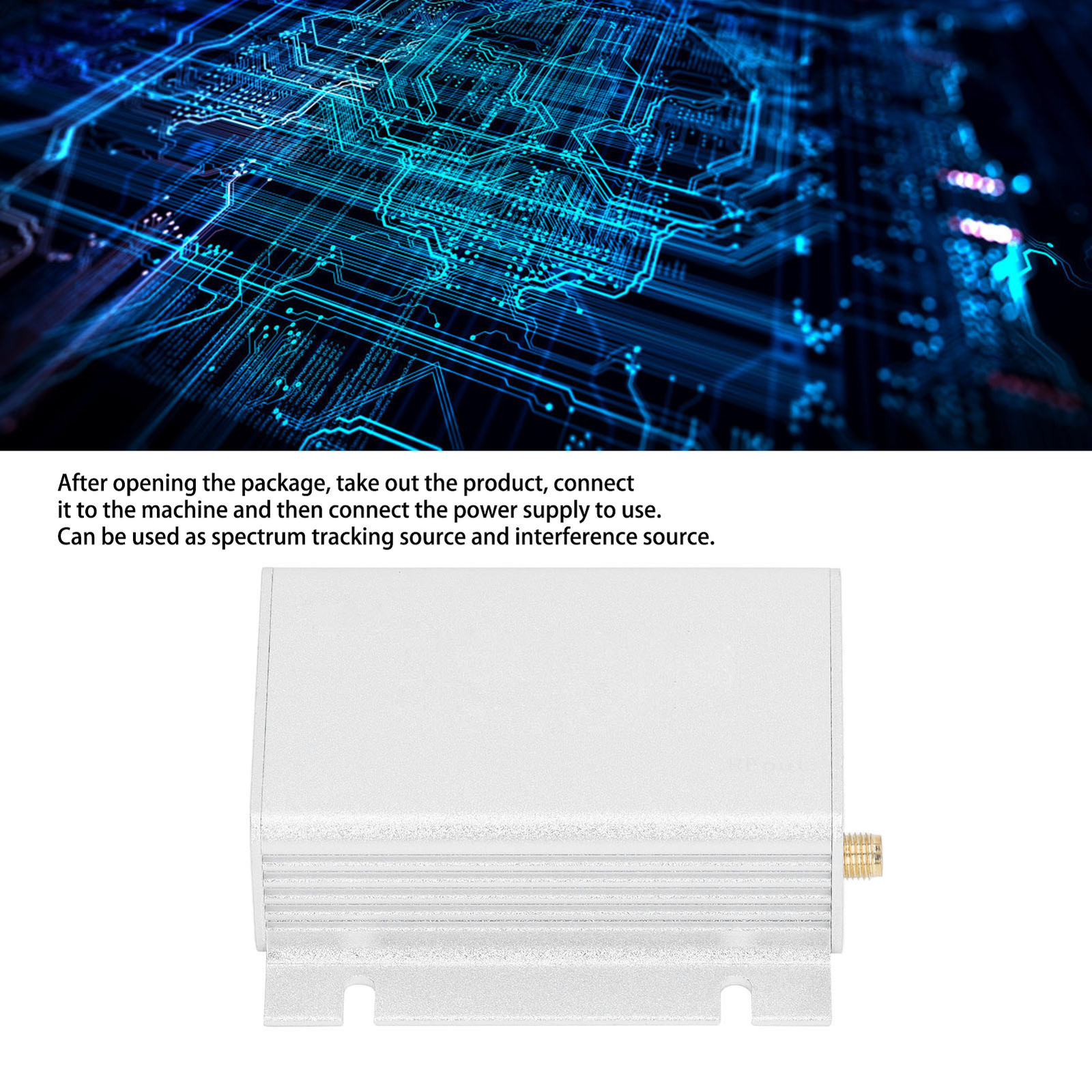Noise Generator Spectrum Tracking Source 0.001‑3000MHz DC 12V Components