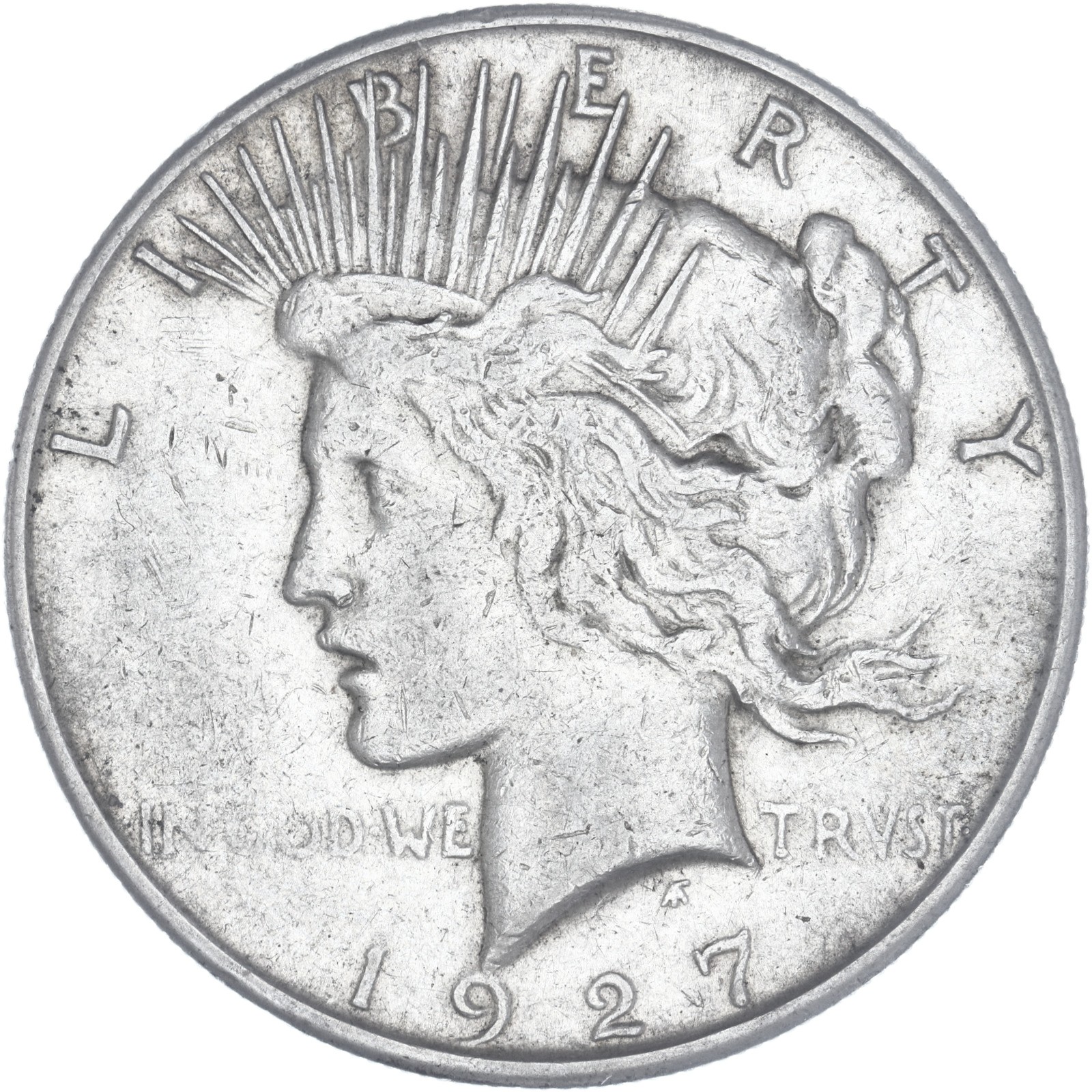 1927 S Peace Dollar Very Fine See Pics K105