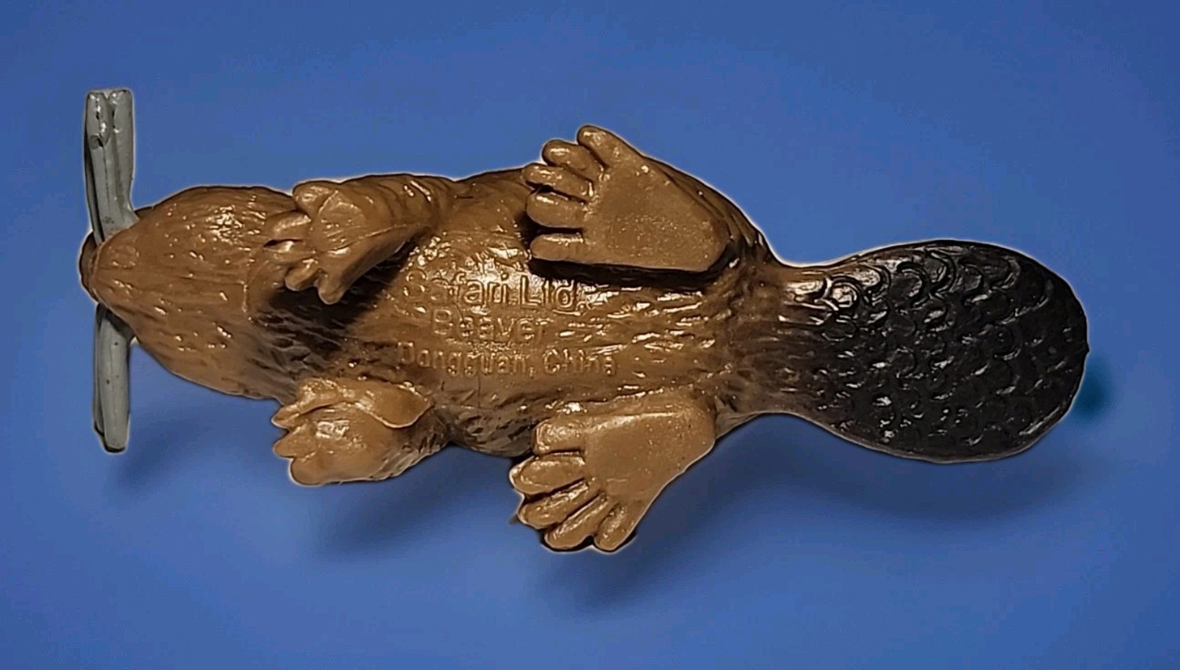 Safari Ltd. Beaver Good Luck Mini 2" Long