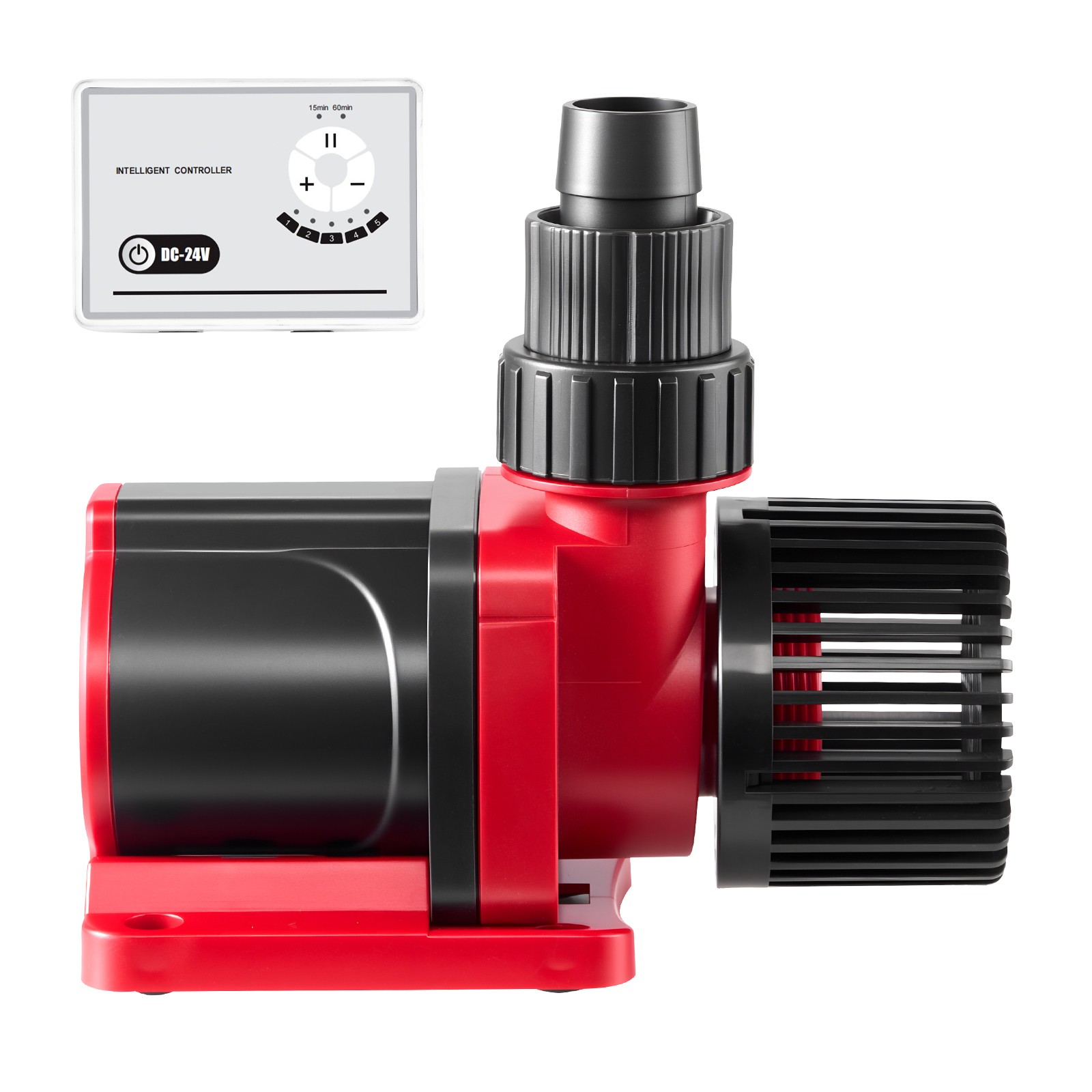 Uimoso 24V DC Aquarium Water Pump with Controller, 30W, 800 GPH Flow
