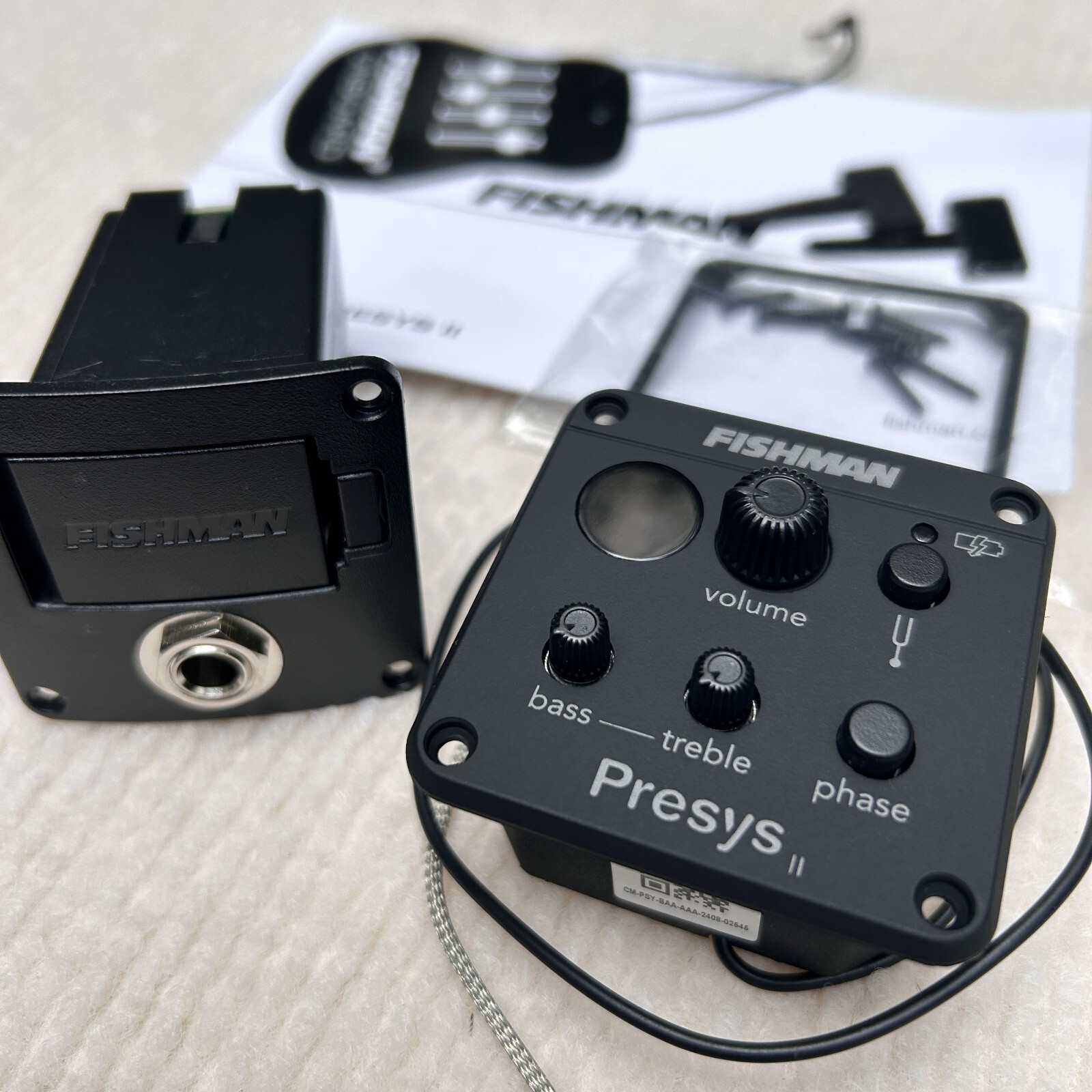 FISHMAN Presys II guitar pickup Active Genuine