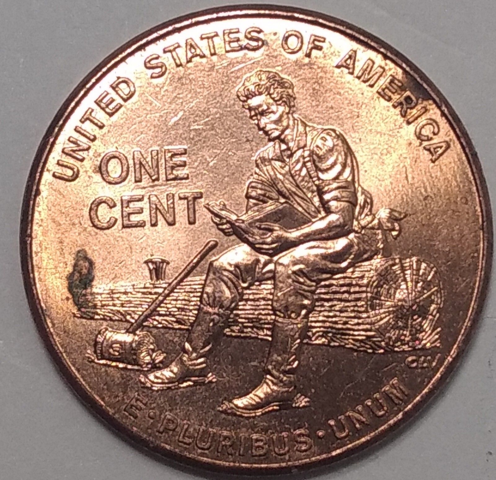 2009 Lincoln Cent Formative Years Doubled Die Reverse 1DR-039 ~ Wexler WDDR-034