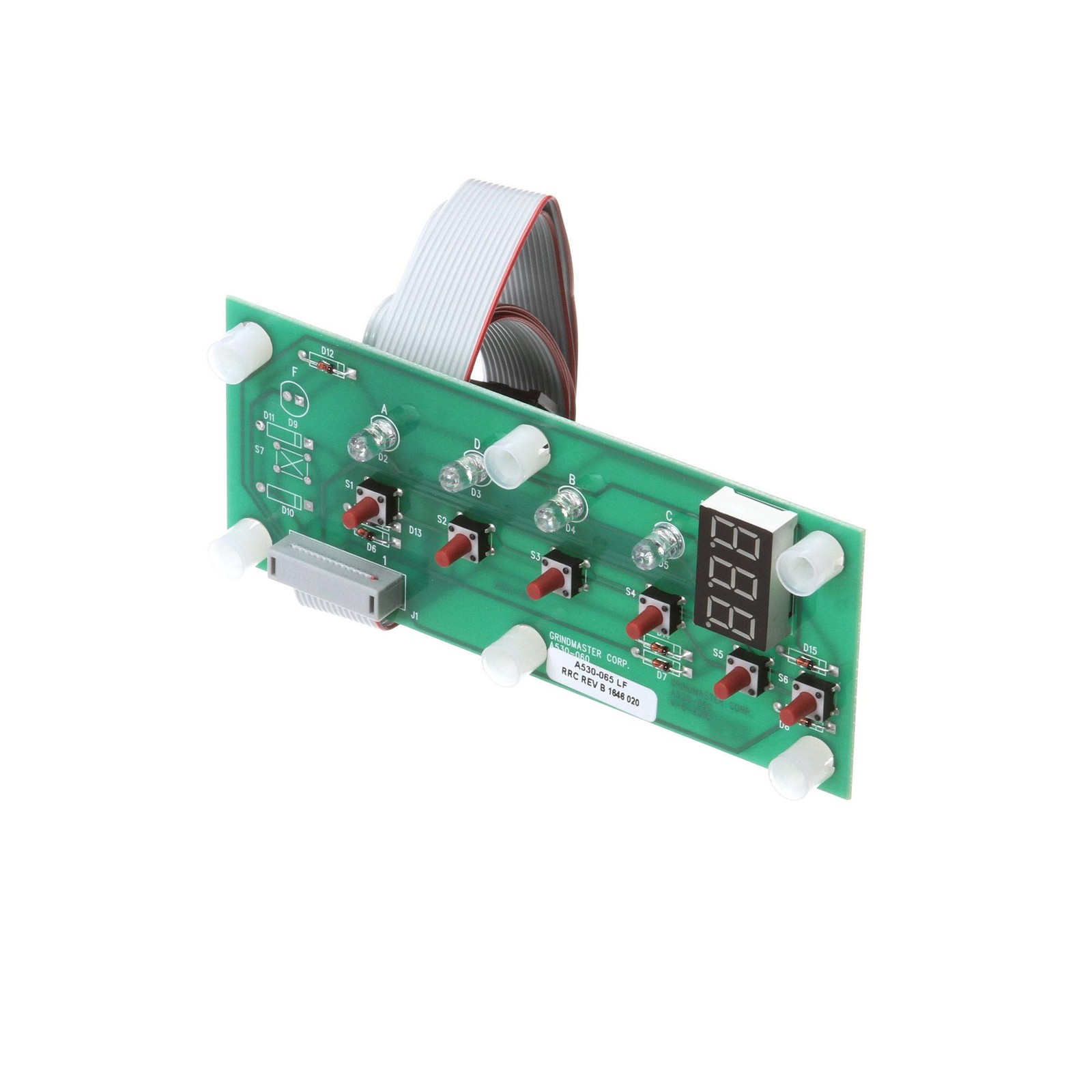 Crathco A530-065 Control Board with Digital Display, Touch Pad, PB Brewer 2nd