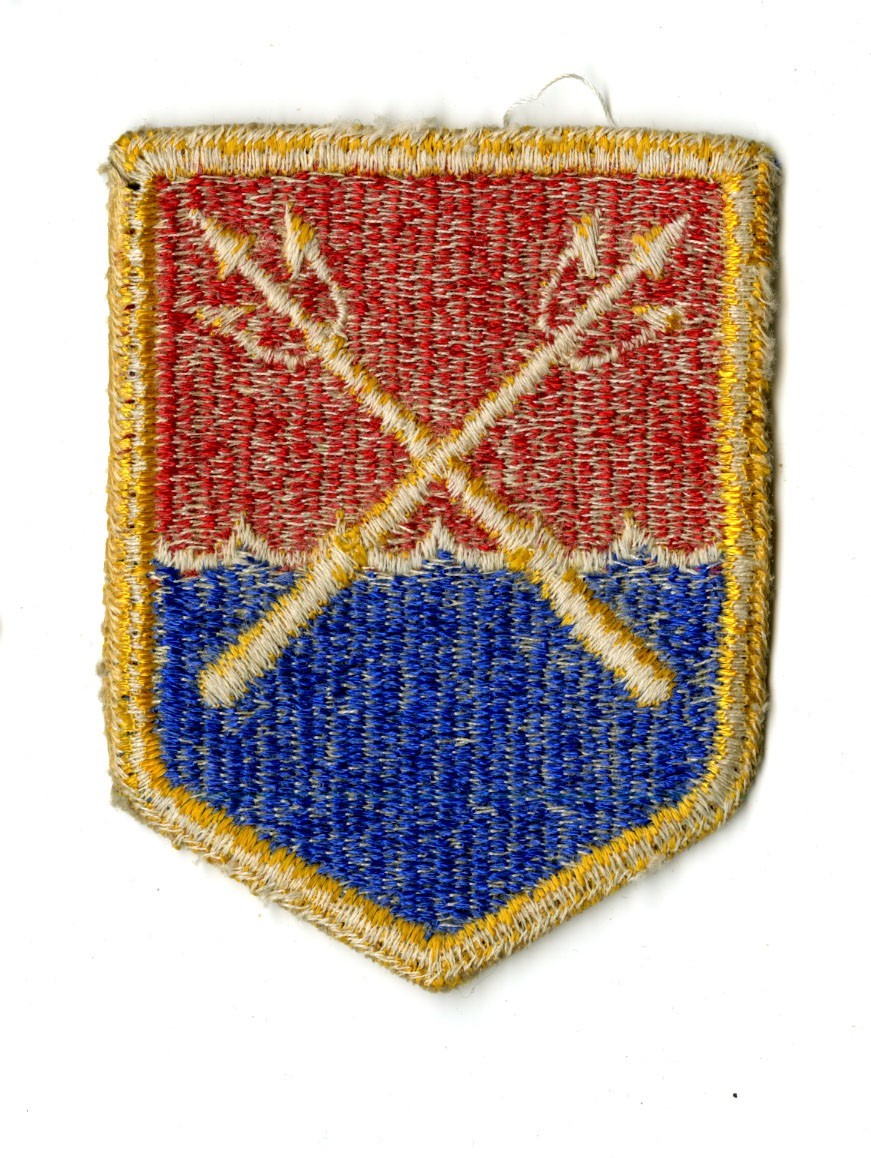 Eastern Defense Command White Back Patch WWII Vintage