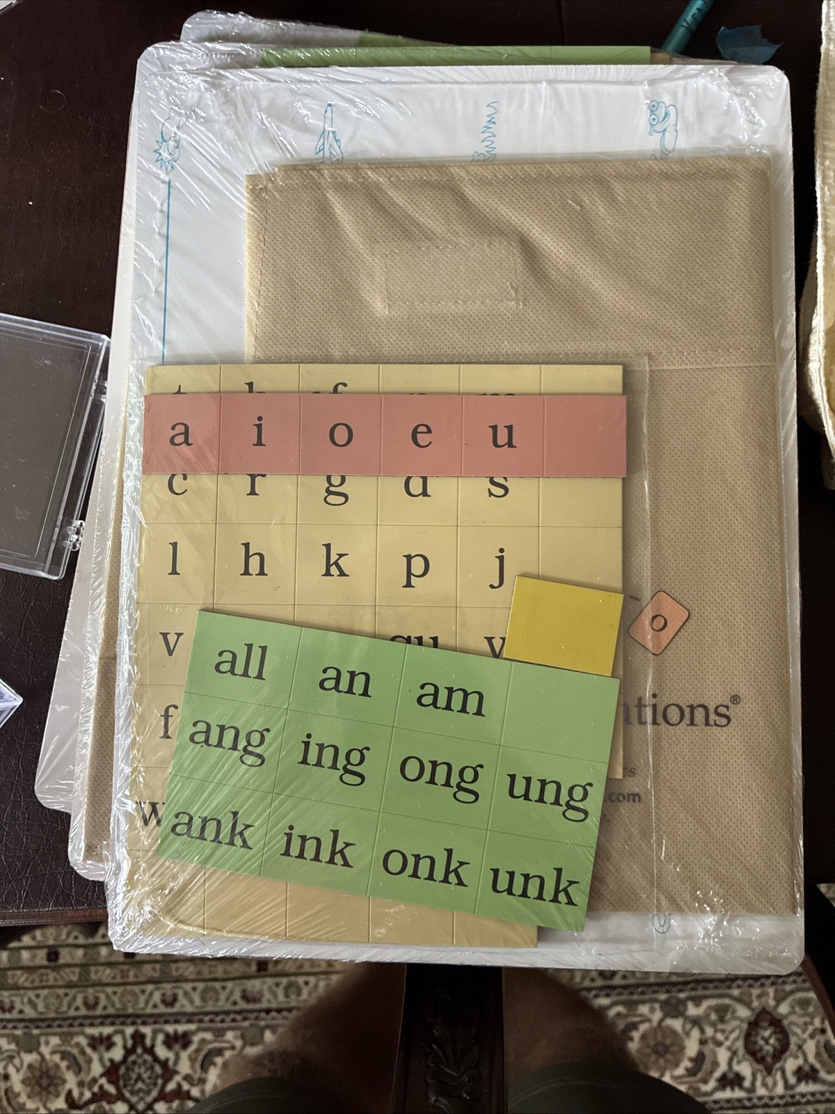 Fundations Letter Board K-1 WITH MAGNETIC LETTER TILES AND BAGS