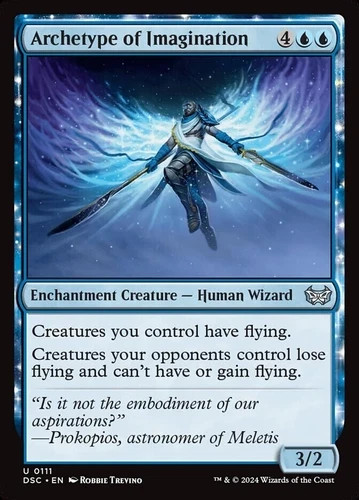 Archetype of Imagination - 111 - NM - Duskmourn: House of Horror - MTG