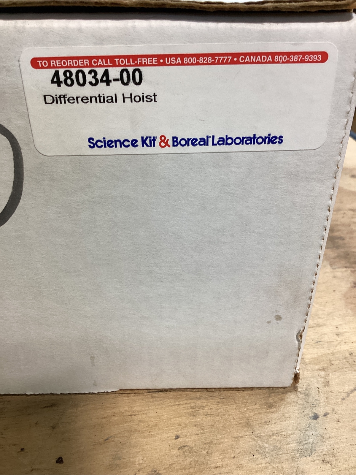 Science kit& Boreal Laboratories 48034-00 differential hoist