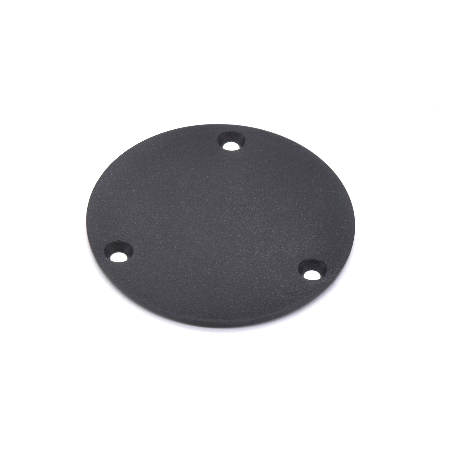 KD By AxLabs Round LP Style 3-Hole Selector Switch Cavity Backplate - Black