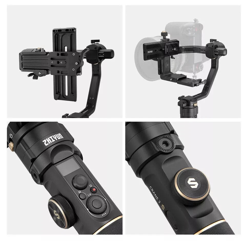ZHIYUN CRANE 2S 3Axis Handheld Gimbal Stabilizer DSLR Mirrorless Camera