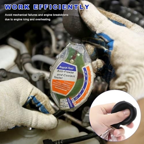 Coolant Tester Accessory, Dial Type Antifreeze Hydrometer Car Battery Liquid
