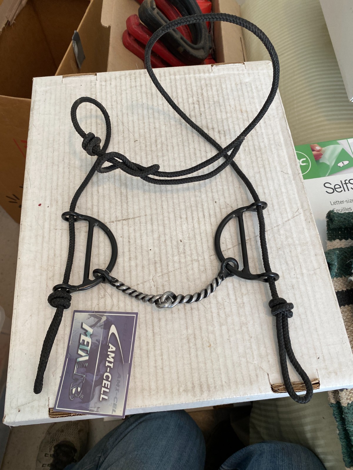 NWT Ami-Cell Metalab twist bit & rope