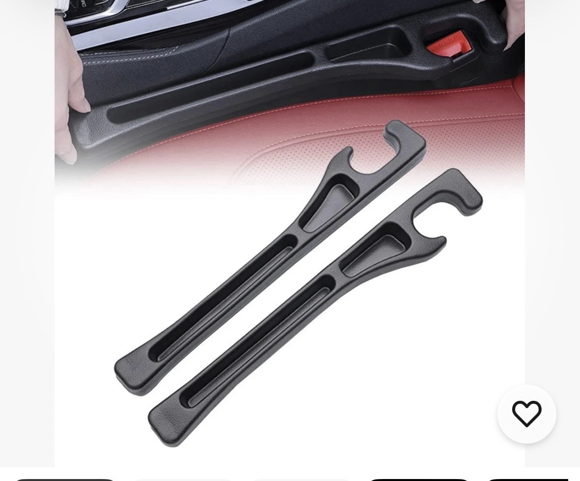 2PCS No Drop Seat Guard,2026 New Car Seat Side Gap Filler Organizer, Drop Sea...
