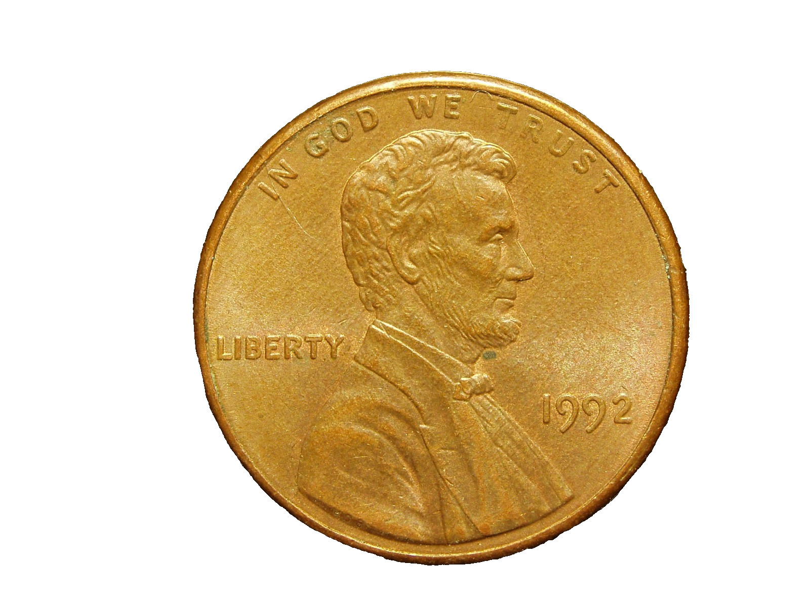1992  LINCOLN MEMORIAL CENT #5