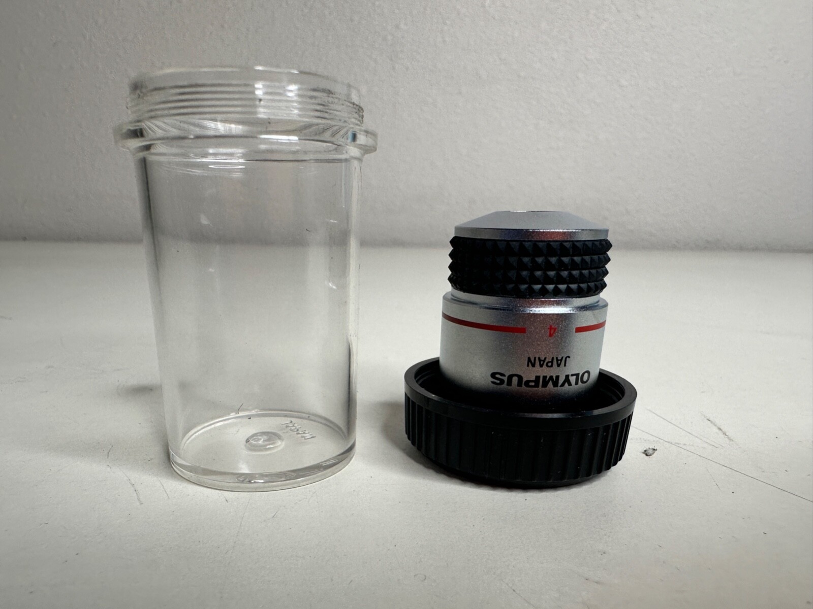 Olympus A 4 0.10 160/- Microscope Objectives