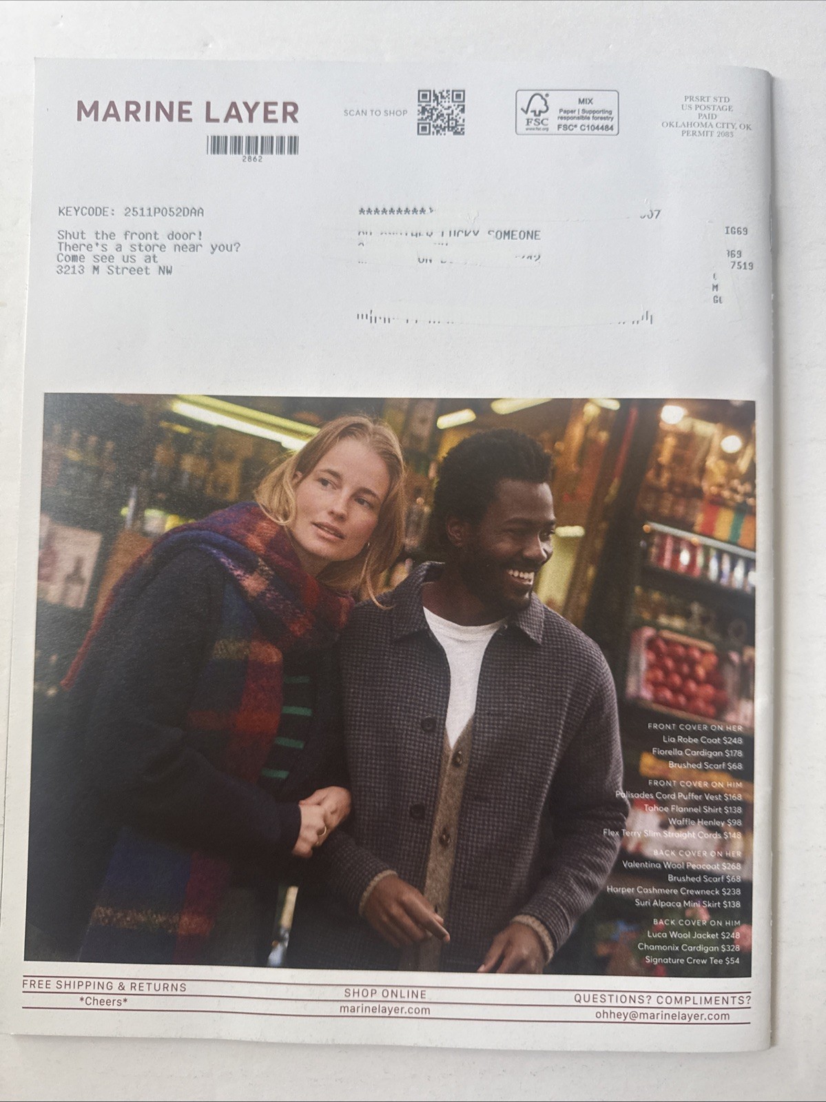 MARINE LAYER winter 2025 COLLECTION CATALOG Holiday