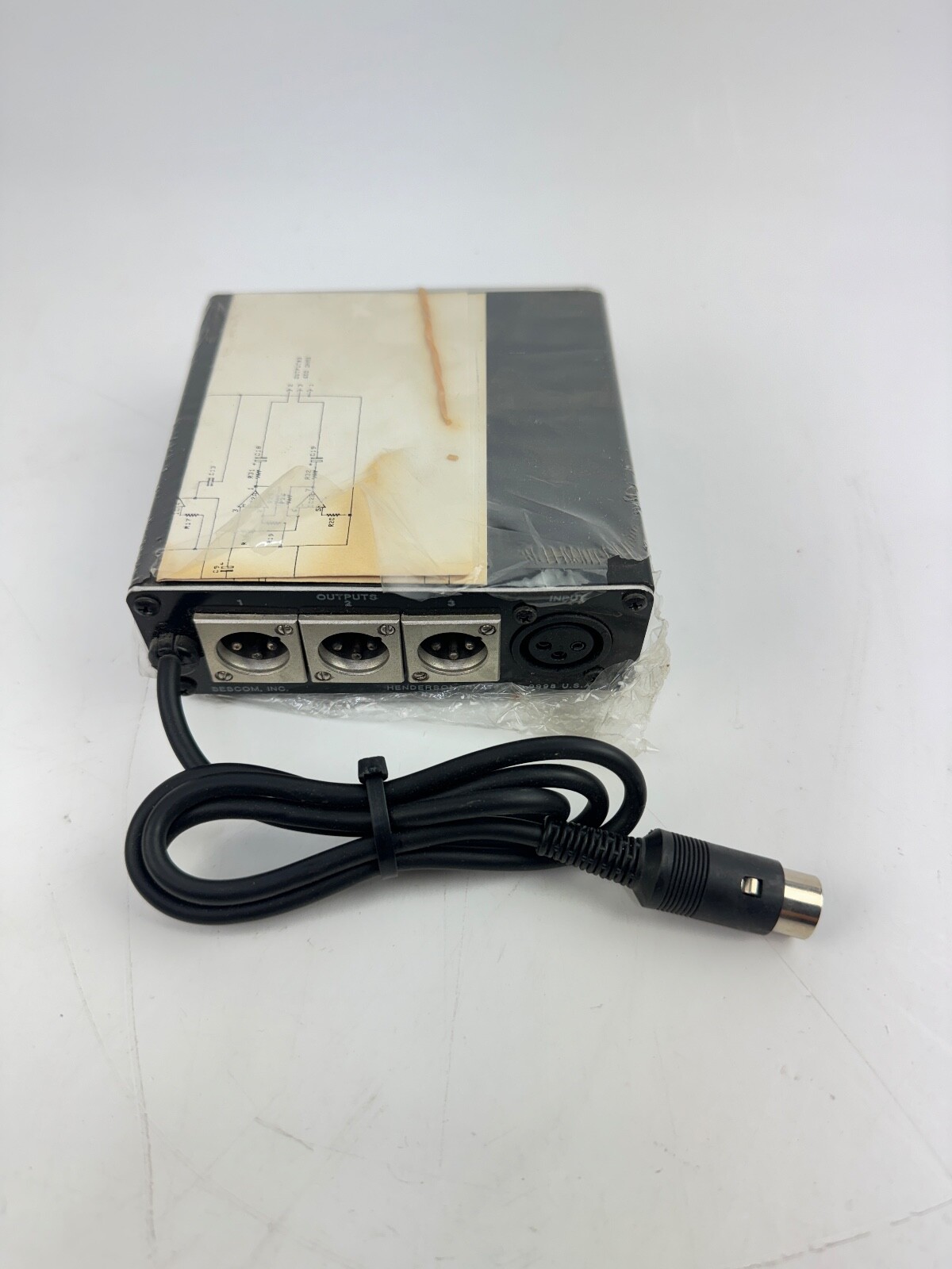Sescom PO-6 "the portables" 1x3 PRO DA NEW *NO BOX*
