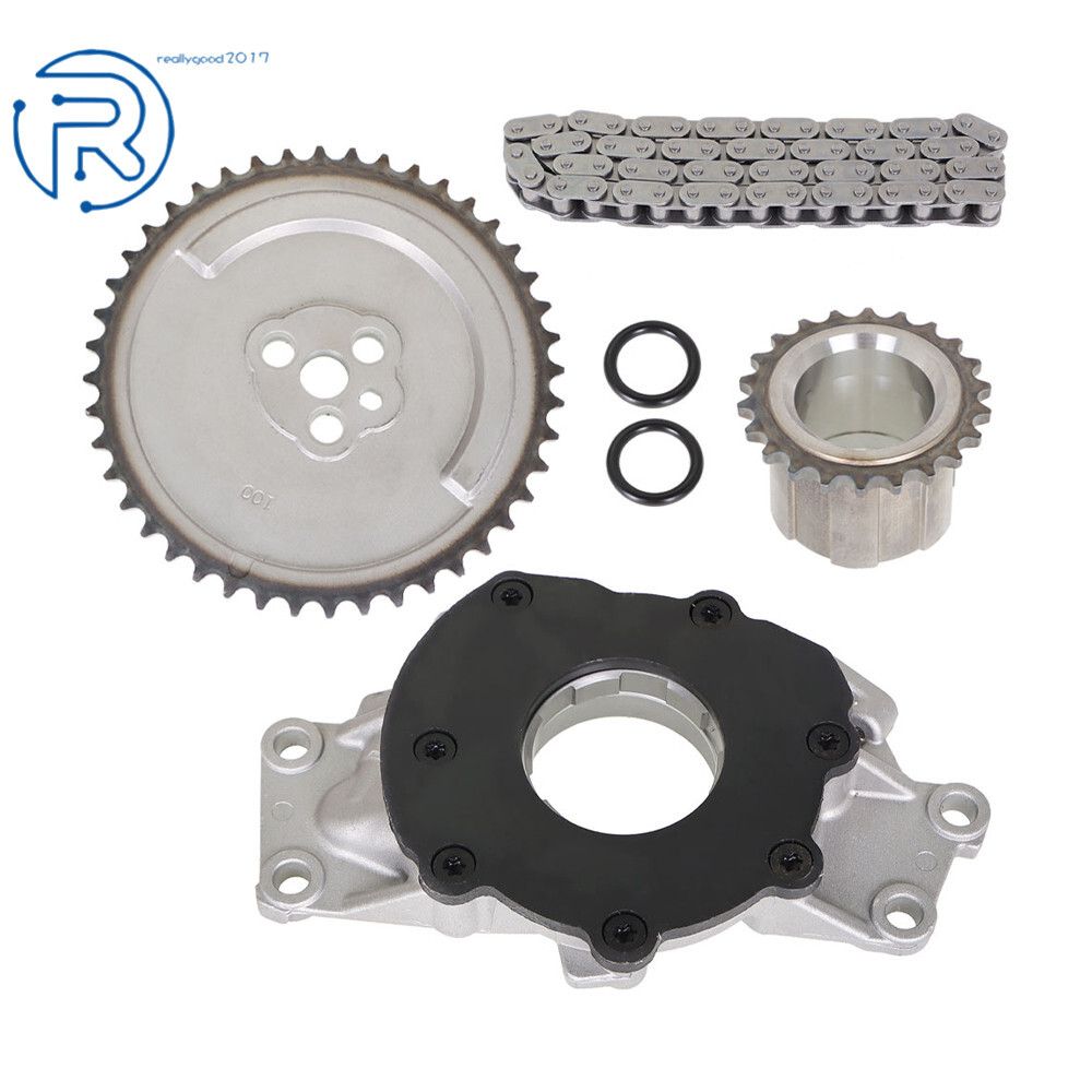 High Volume Oil Pump + Timing Chain For Chevy GM 4.8L 5.3L 6.0L V8 LS1 LS2 LS3