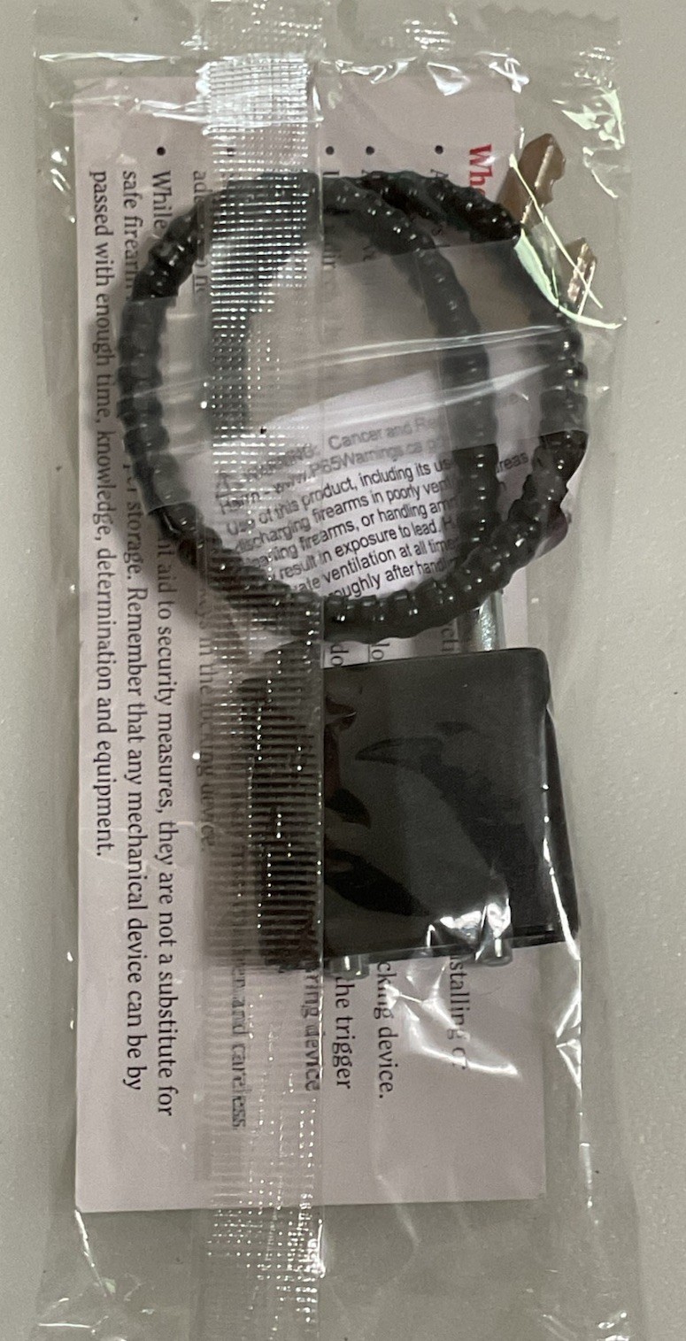 Gun Lock Ruger Firearm Gun Safety Cable Lock Brand Unopened
