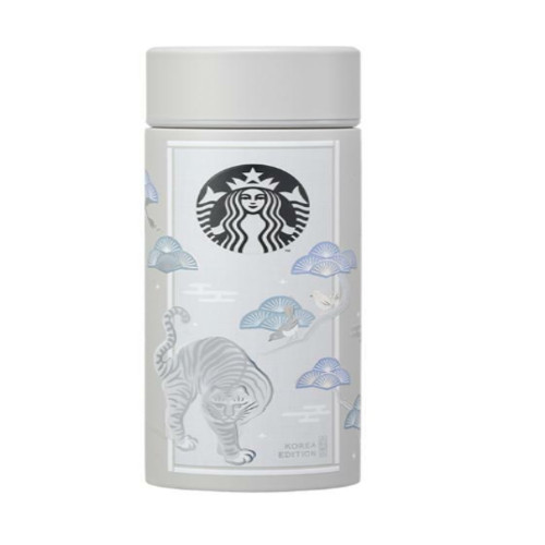 Starbucks Korea 2024 SS Hojakdo Tumbler 355ml - Limited Edition Stainless Steel