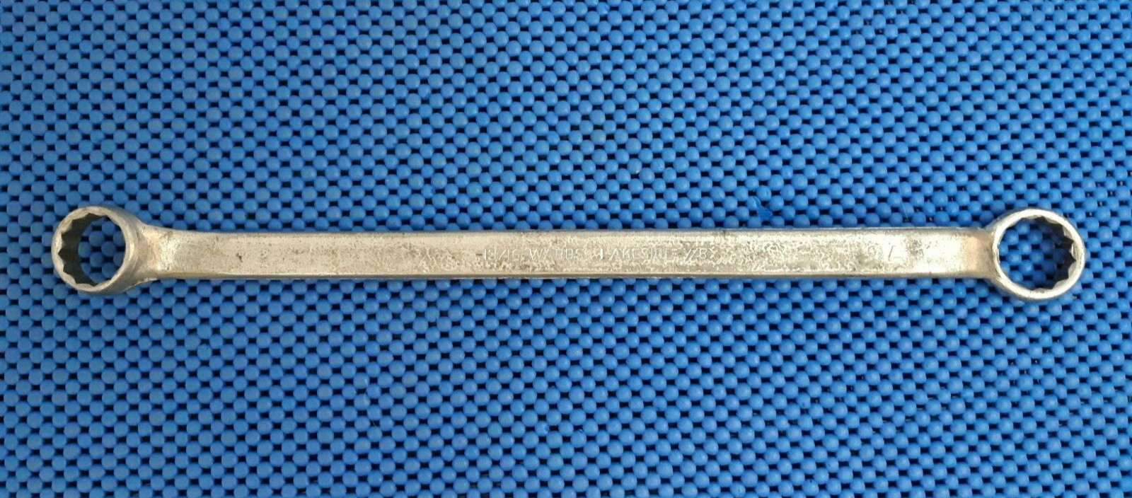 Vintage Wards Lakeside 13/16" x 7/8" Offset Box End Wrench 14" Long