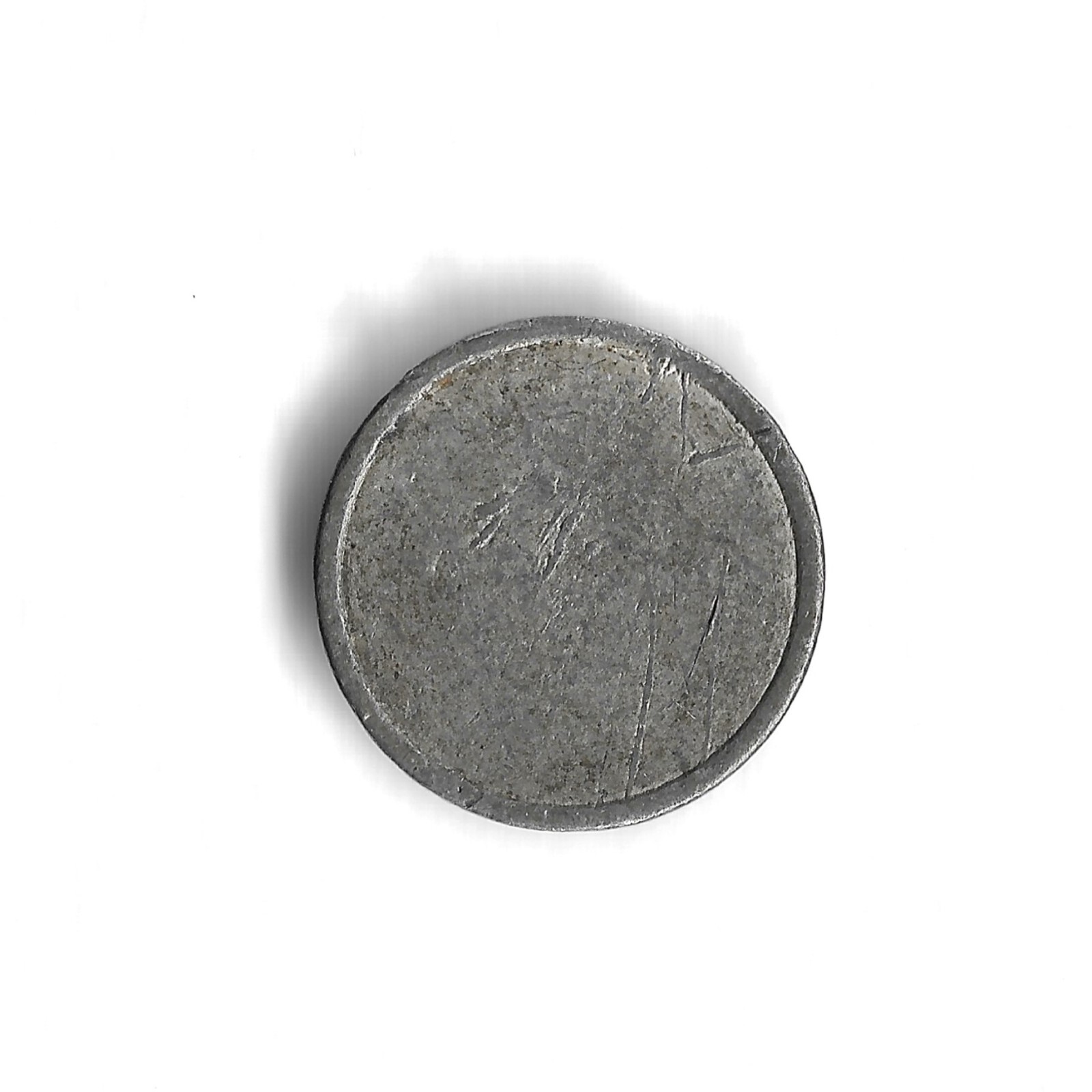 Unknown ~17mm Blank Token w/ 3 Lines
