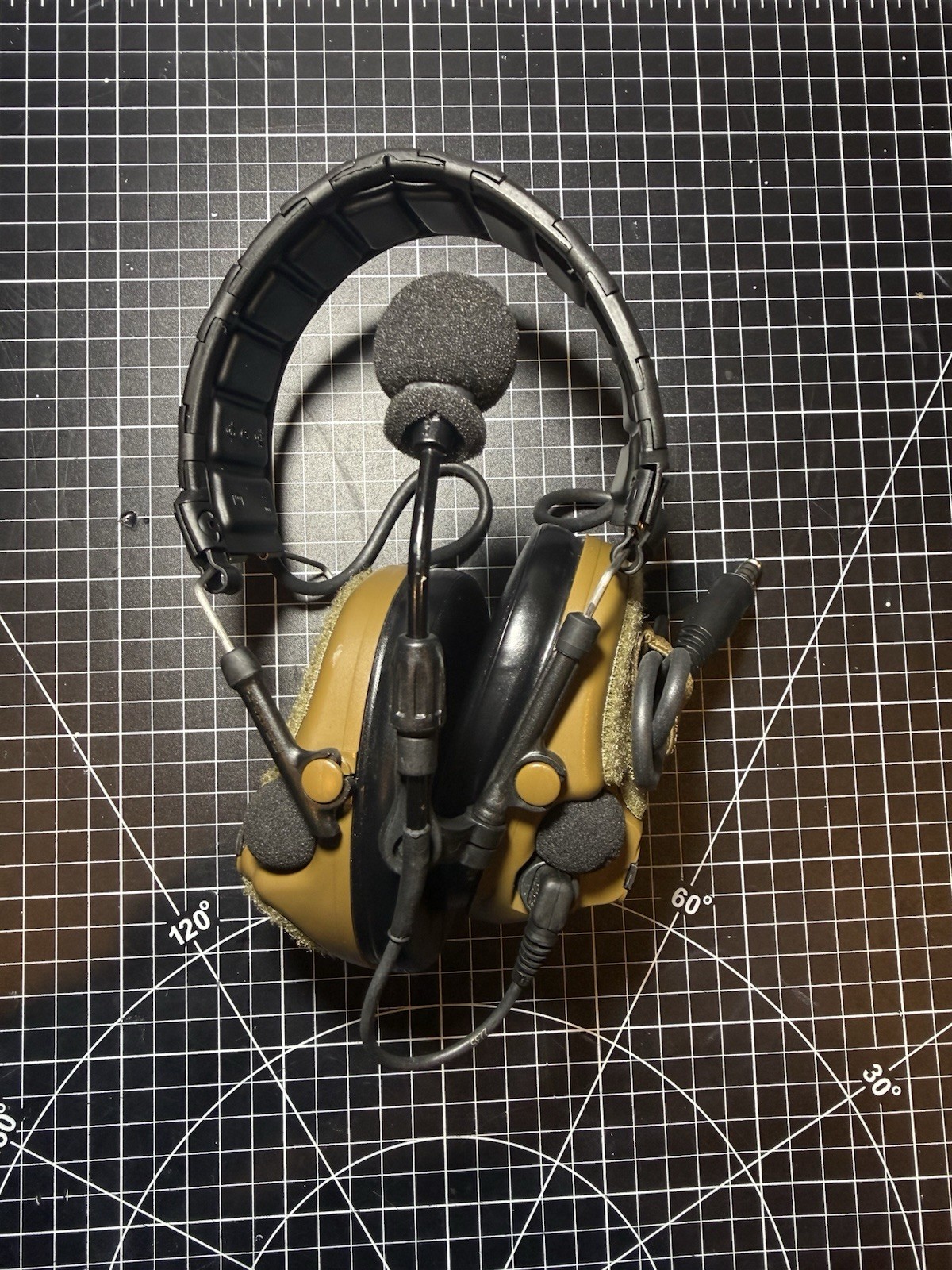 3M Peltor FDE Comtac VI Single Comm Headset NIB