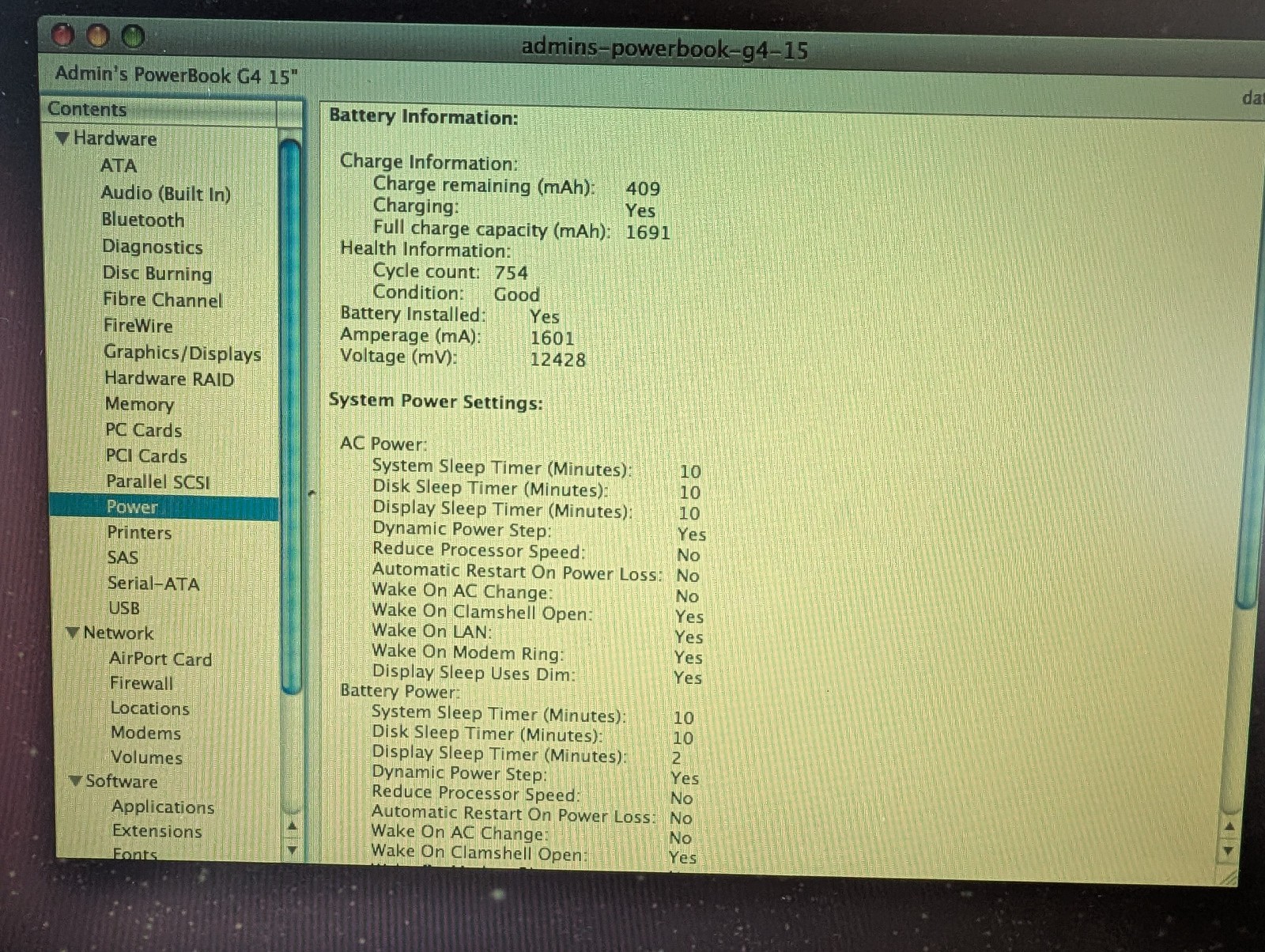 PowerBoot G4 1.33 GHz A1095 - Tested Working, Yellow screen