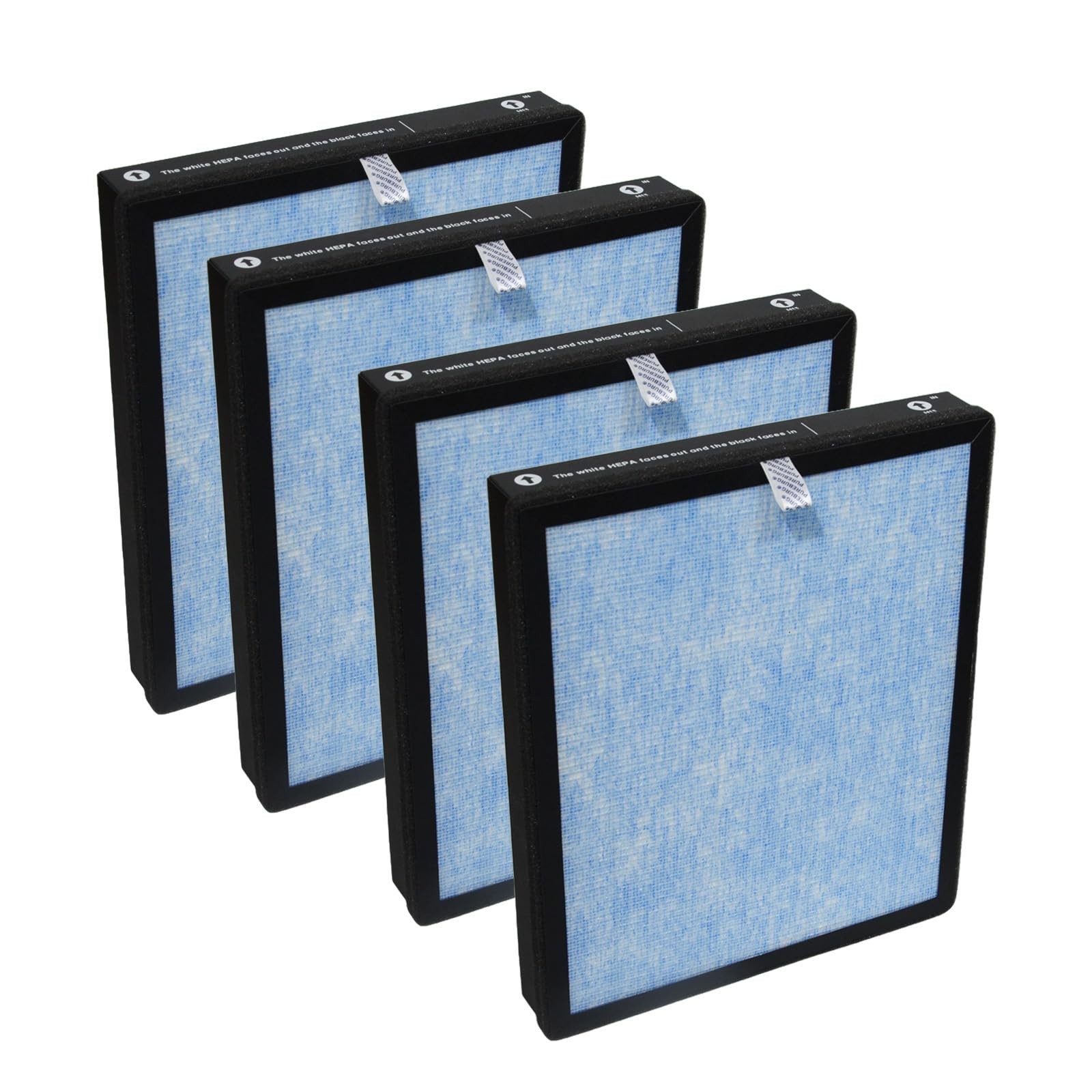 PUREBURG Filter MJ005H for POMORON Air Purifier, H13 True HEPA, Activated
